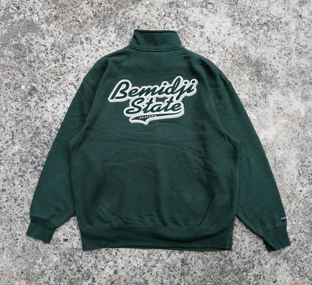 Jansport Jansport Bemidji State Beavers Half Zipper Sweatshirt Size US XL / EU 56 / 4 - 1 Thumbnail