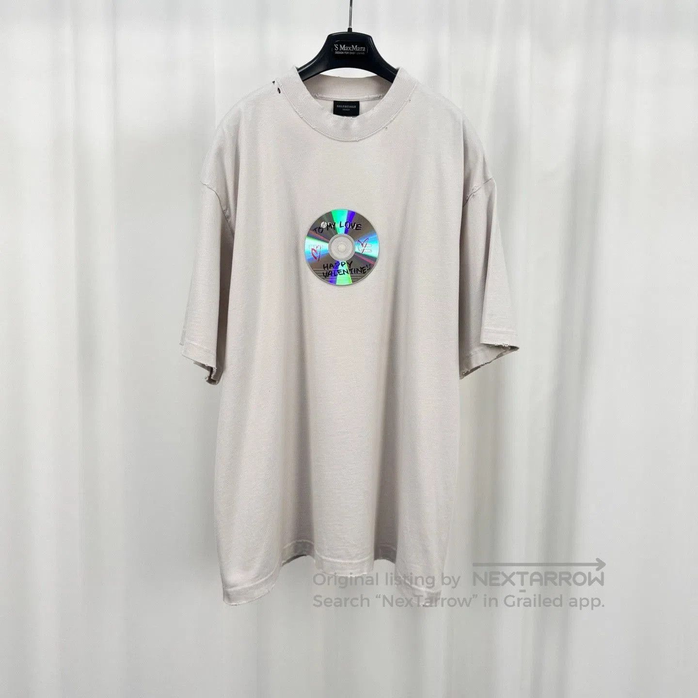 Balenciaga Balenciaga Valentine Limited CD Tee. Size US L / EU 52-54 / 3 - 1 Thumbnail