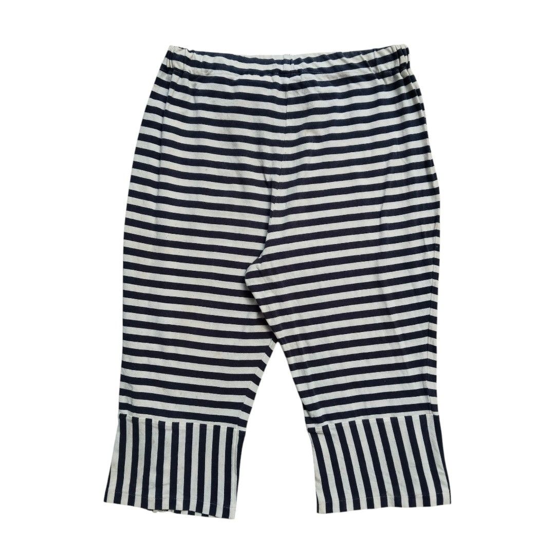 Comme des Garcons TAO Comme des garcons gold button marine crop pants Size 28" / US 6 / IT 42 - 2 Thumbnail