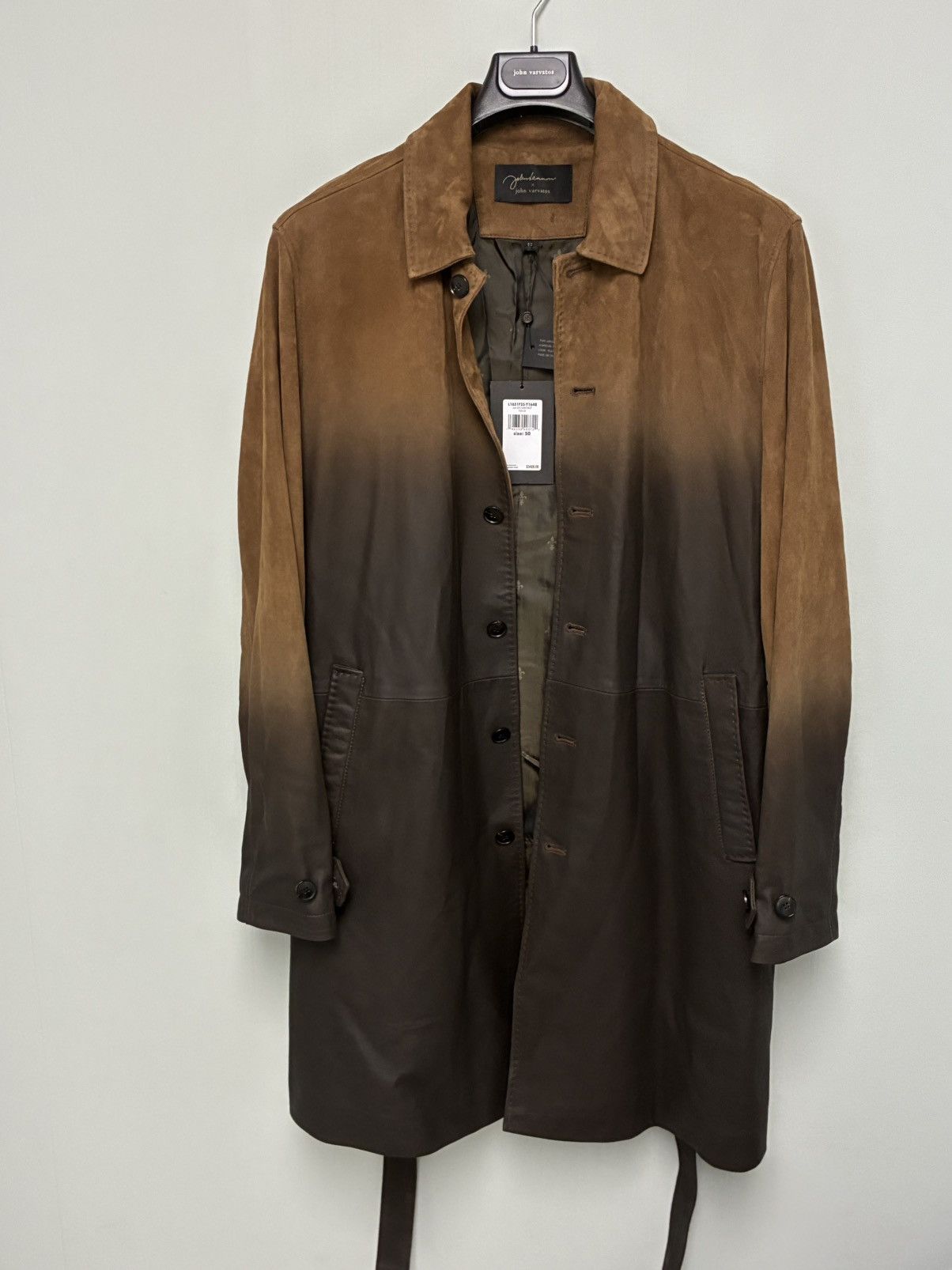 John Varvatos Lennon Dakota Coat EU 50 USA 40 Size US M / EU 48-50 / 2 - 14 Thumbnail