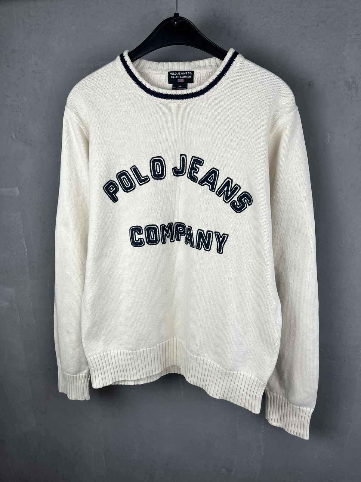 Polo Ralph Lauren Ralph Lauren big logo sweater vintage Size US M / EU 48-50 / 2 - 5 Thumbnail