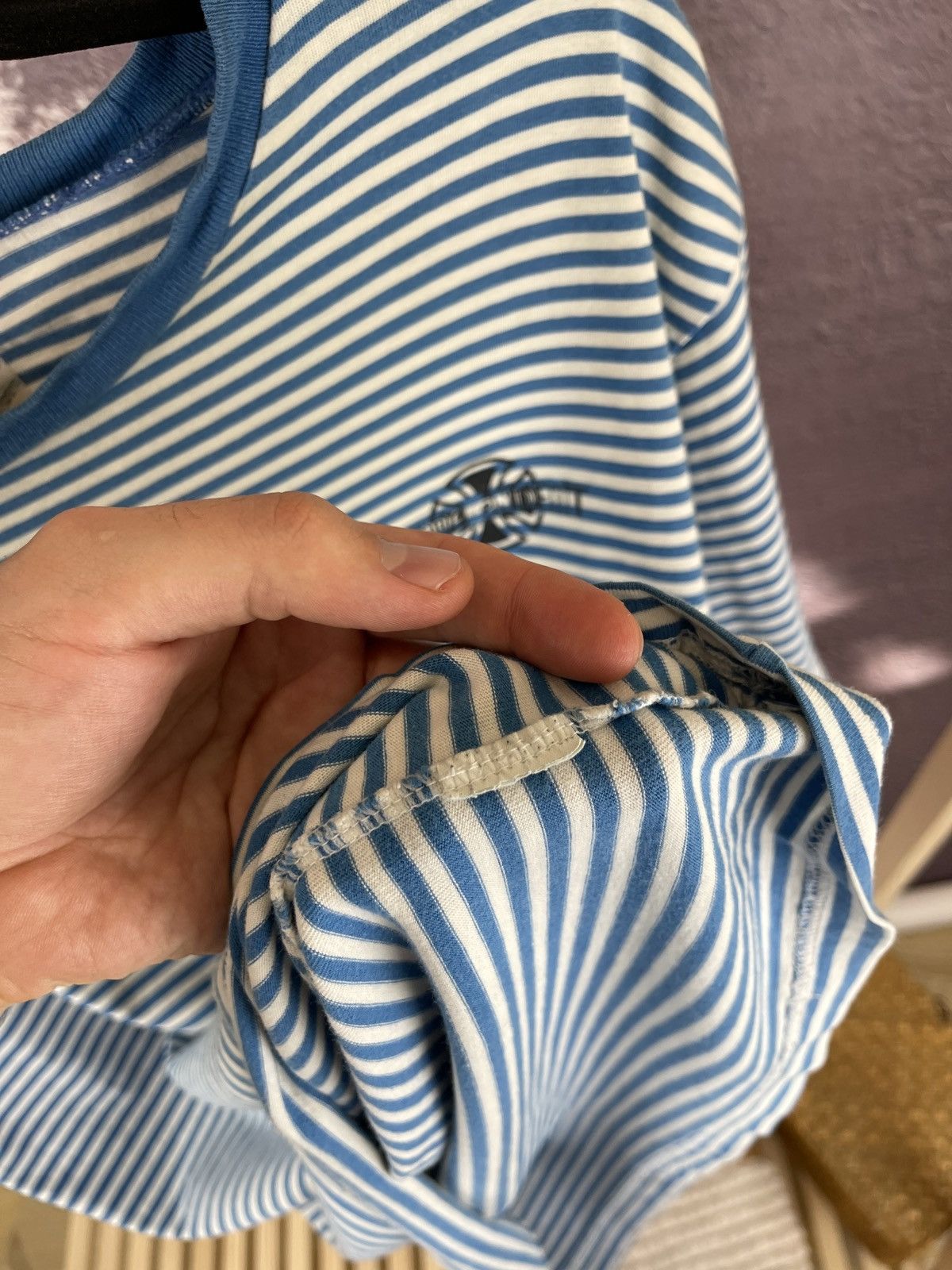 Other Independent Truck Co. Vintage striped double logo tee shirt Size US XL / EU 56 / 4 - 9 Thumbnail