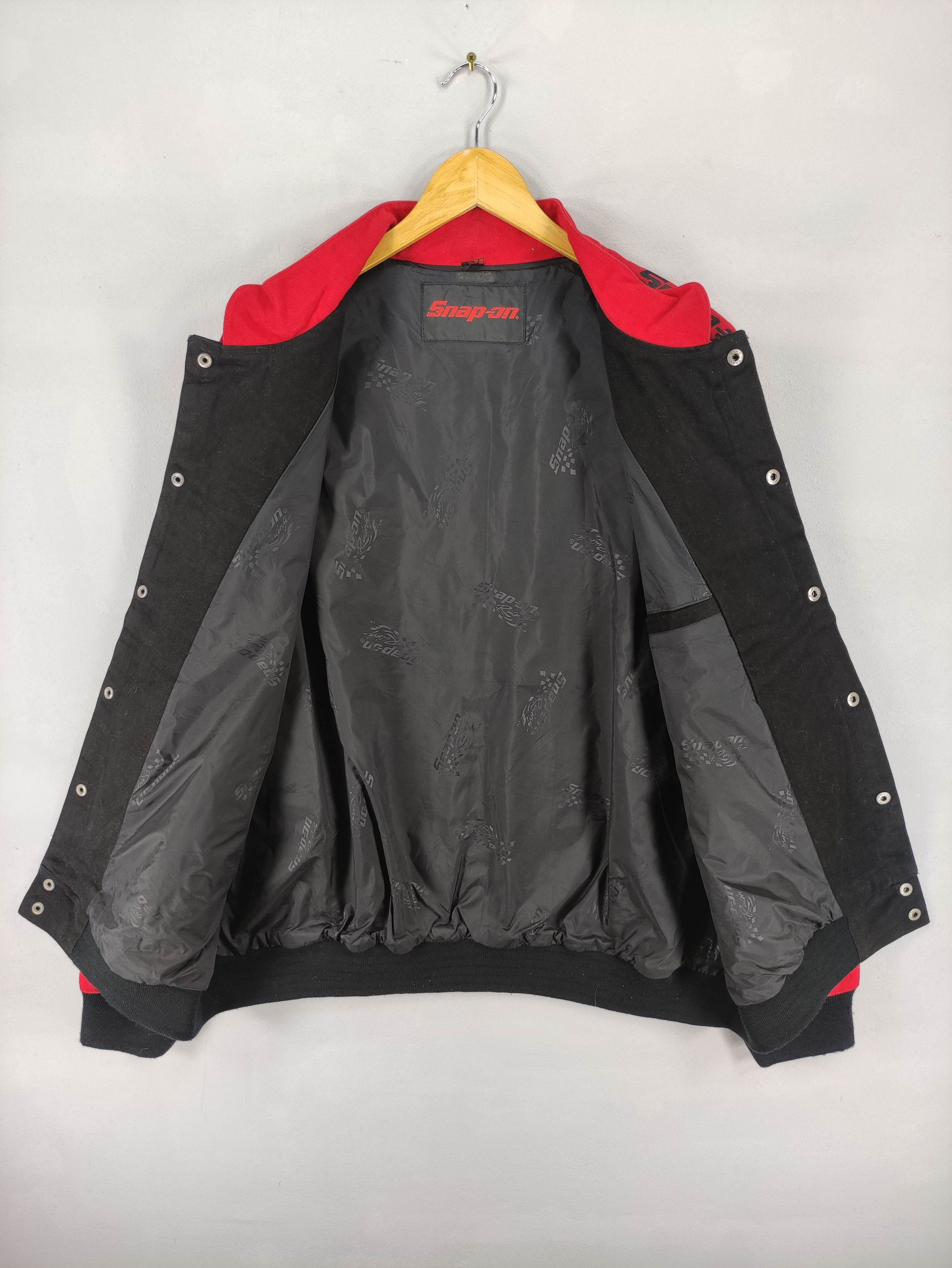 Japanese Brand Vintage Snap On Racing Varsity Jacket Snap Button Size US XL / EU 56 / 4 - 7 Thumbnail