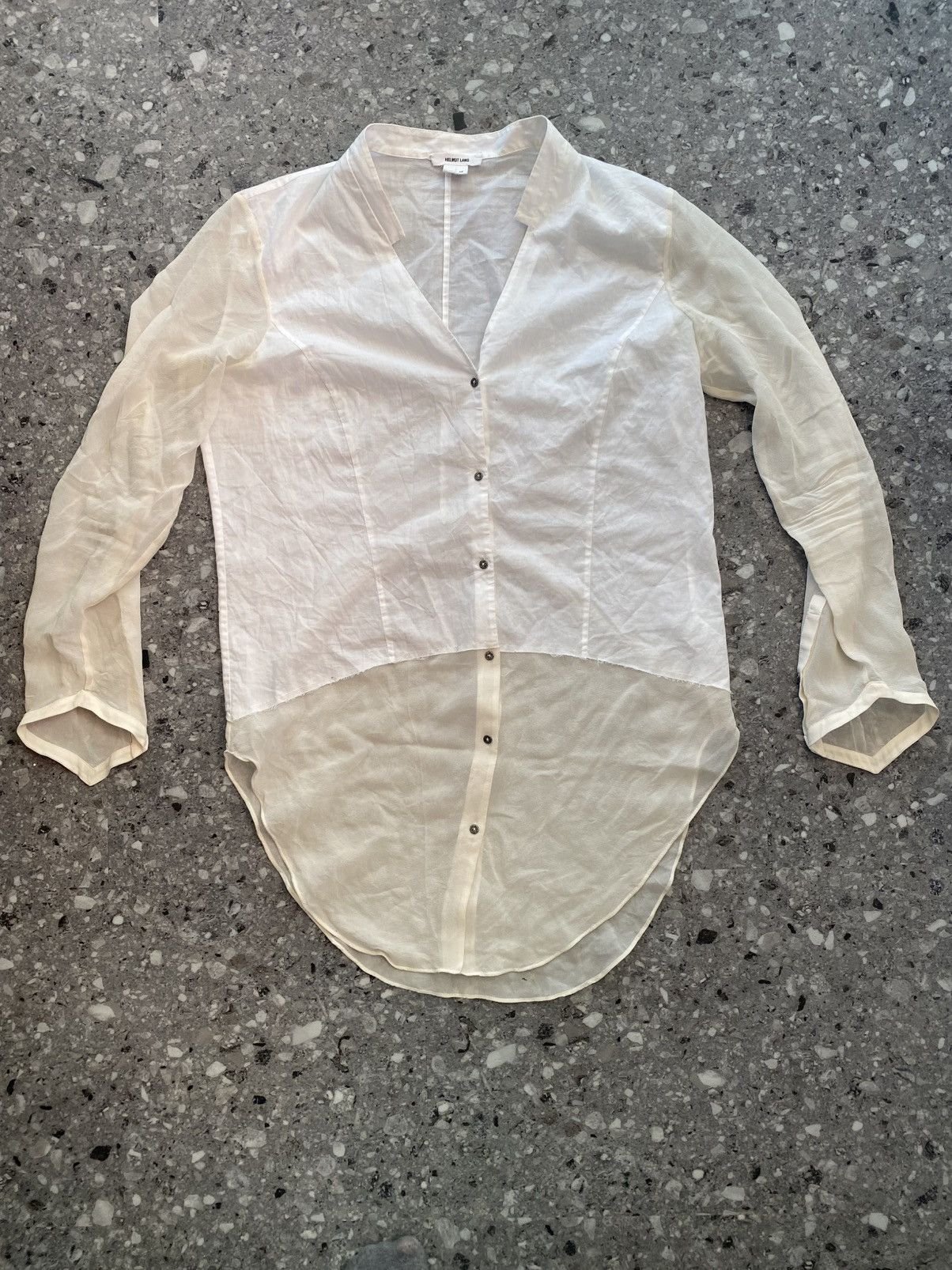 Helmut Lang HELMUT lang cut and sew shirt Size US S / EU 44-46 / 1 - 1 Thumbnail