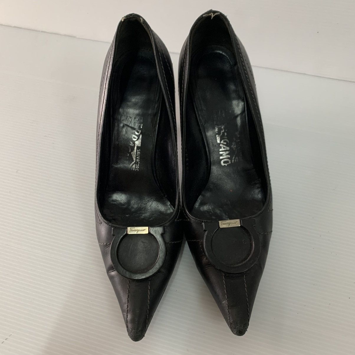 Salvatore Ferragamo Leather Heels