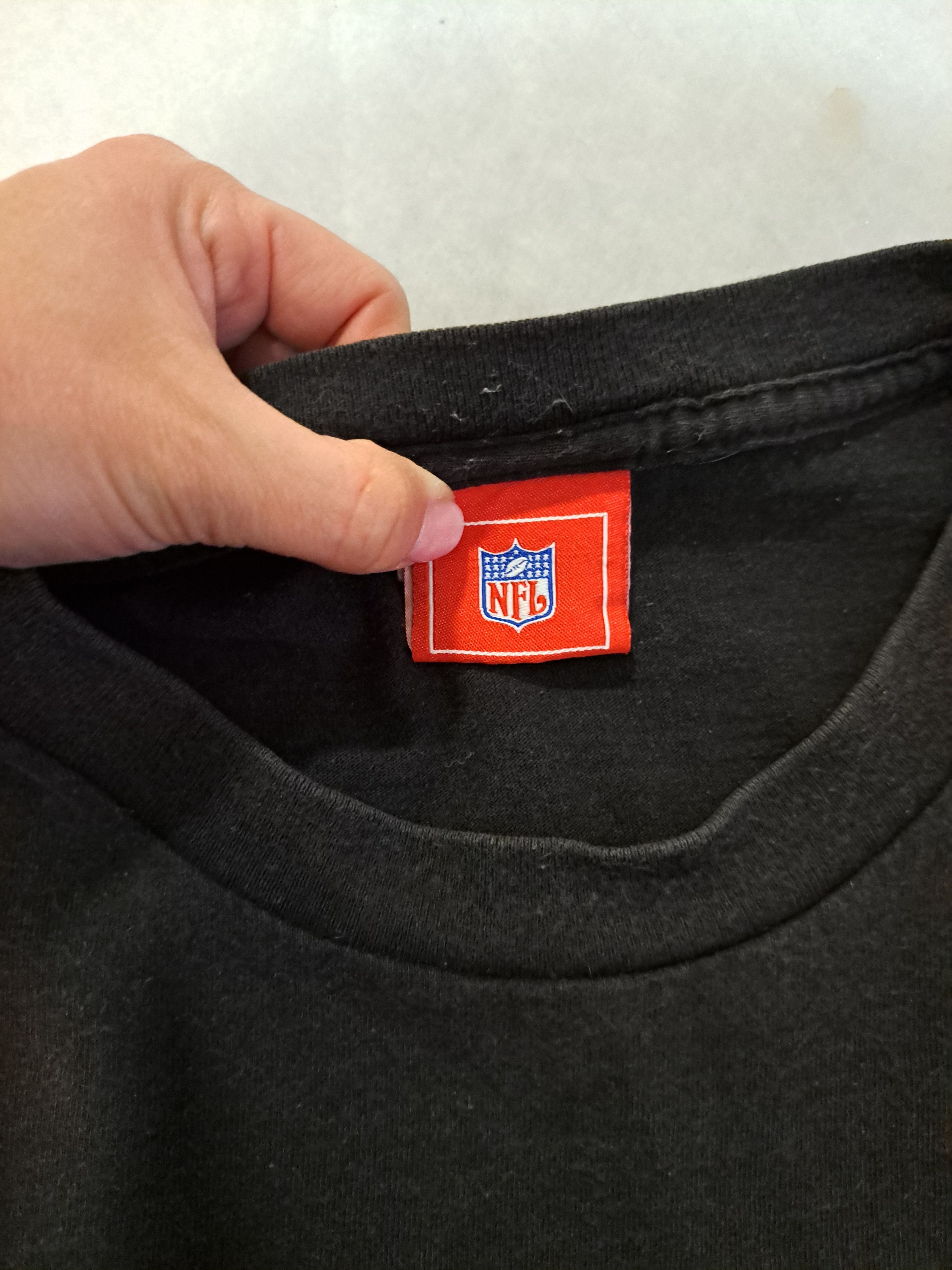 NFL Oakland Riders vintage black tee t-shirt, XL Size US XL / EU 56 / 4 - 3 Thumbnail