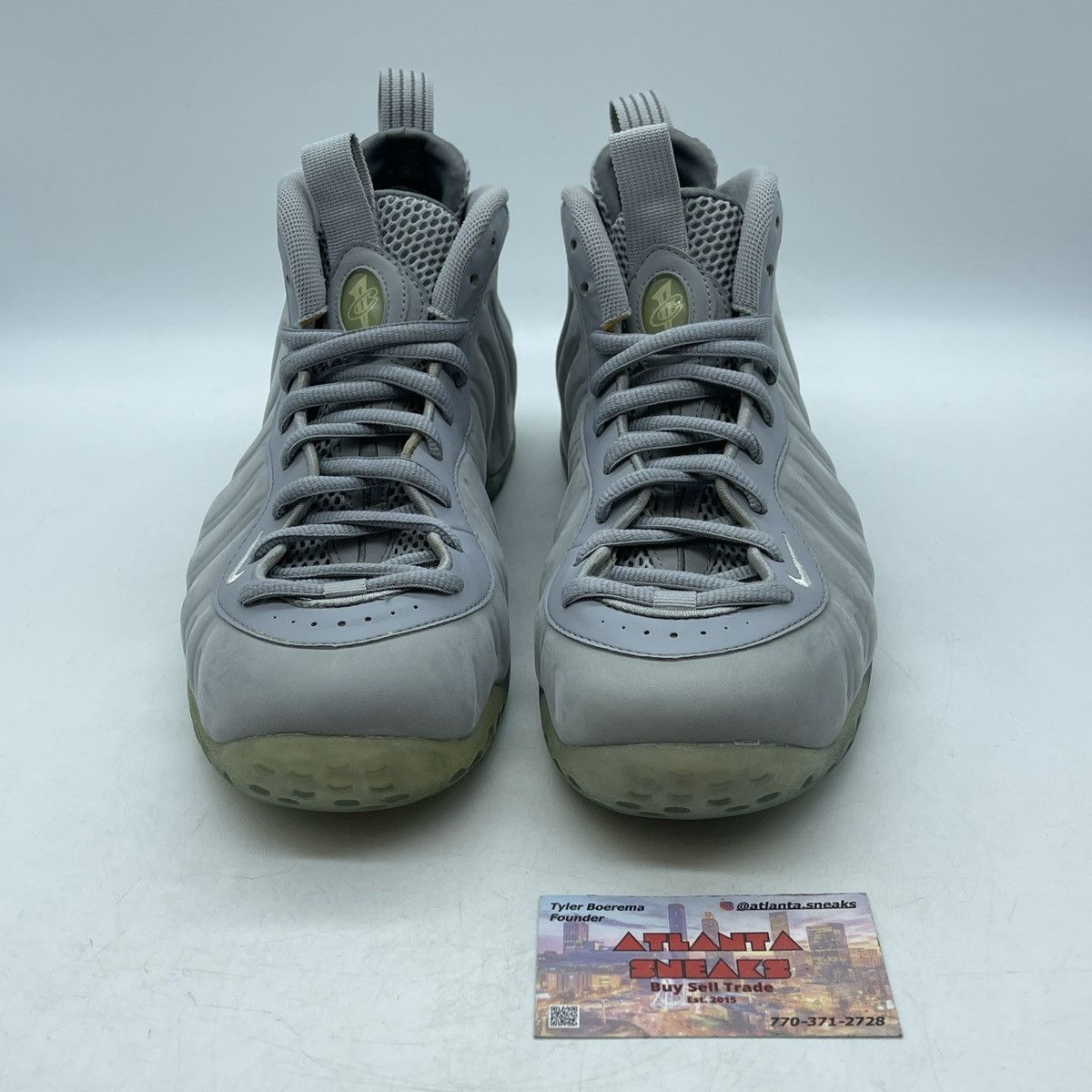 Nike Air foamposite one wolf grey Size US 9.5 / EU 42-43 - 2 Thumbnail