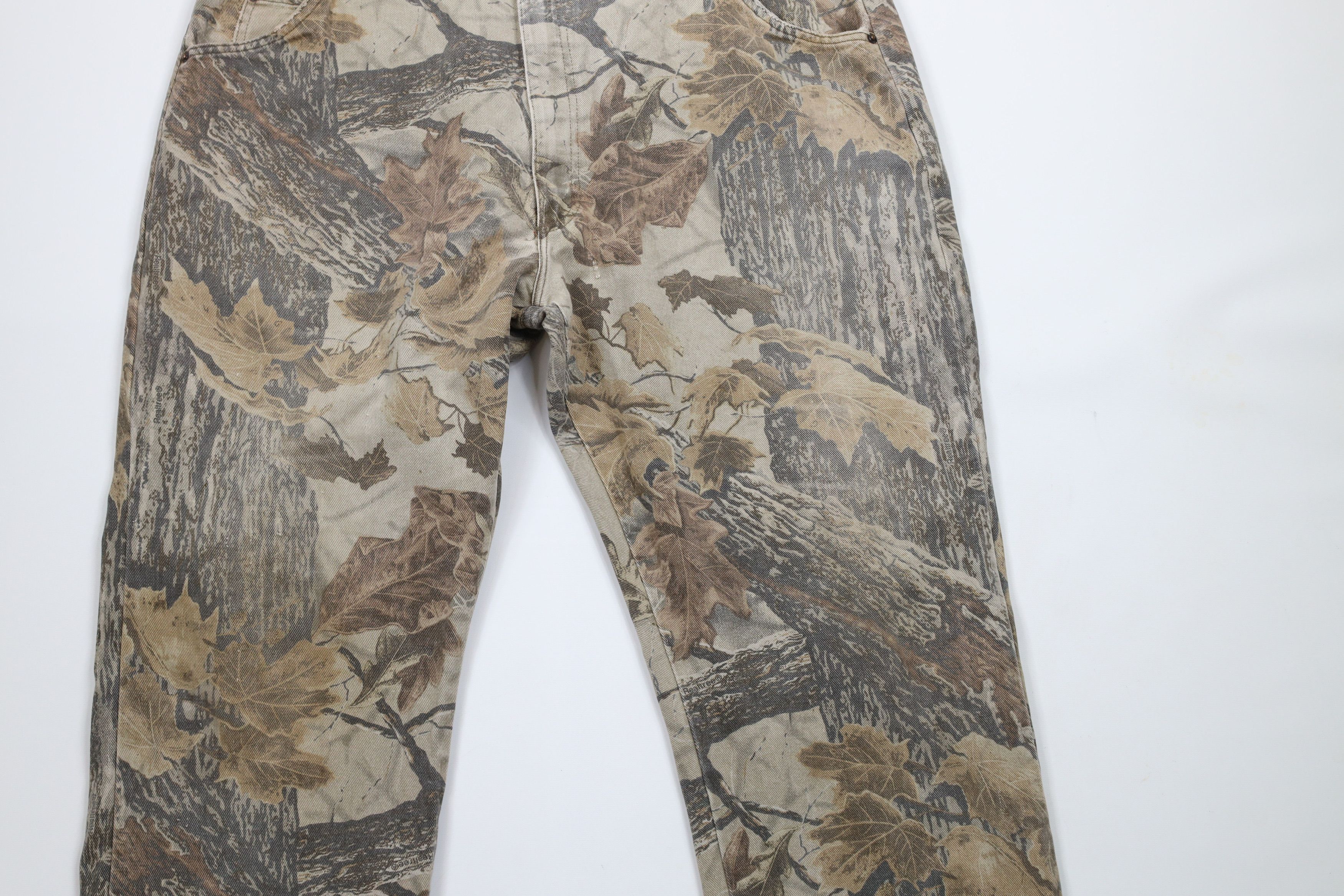 Vintage Vintage 90s Streetwear Camouflage Wide Leg Jeans USA Size US 42 / EU 58 - 3 Thumbnail