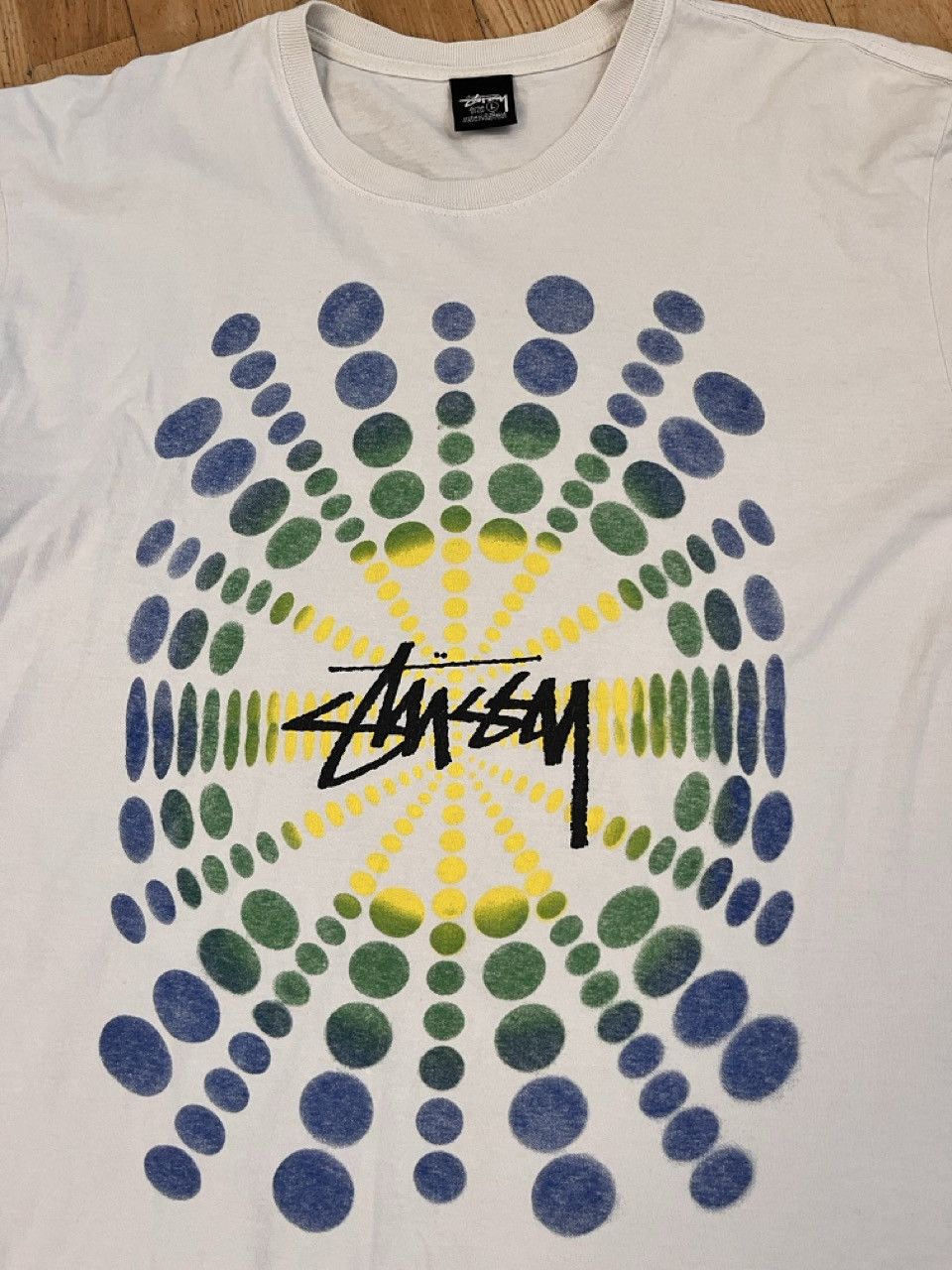 Stussy Stussy Atticus Pigment Dyed Tee Size US XL / EU 56 / 4 - 3 Thumbnail