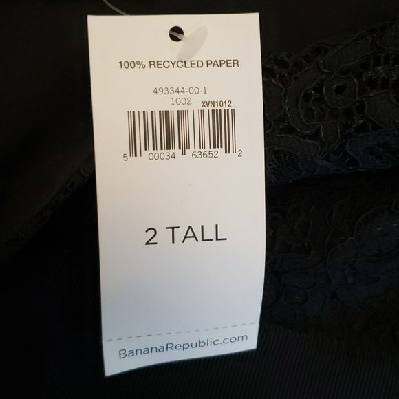 Banana Republic Banana Republic Dress Lace Spaghetti Strap Black Women's 2 T Size XS / US 0-2 / IT 36-38 - 16 Thumbnail