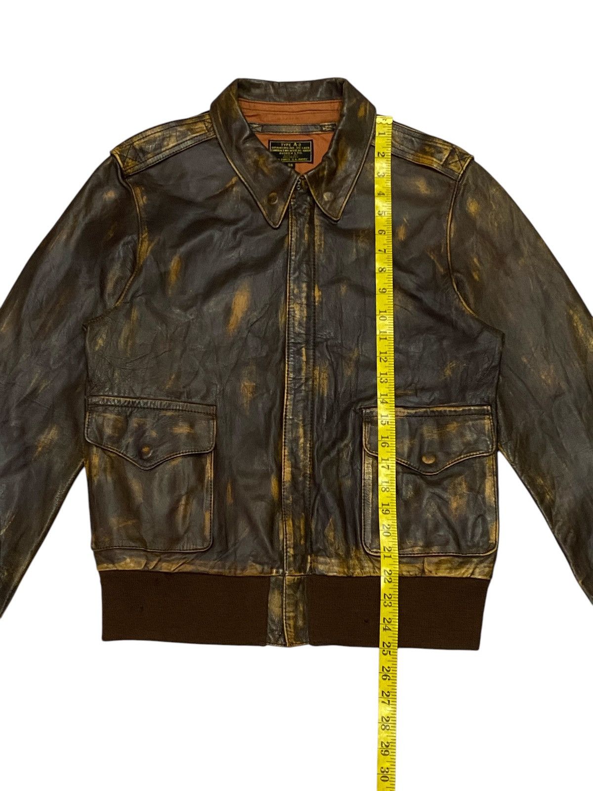 Avirex Avirex Type A-2 Leather Bomber Jacket Size US M / EU 48-50 / 2 - 18 Thumbnail