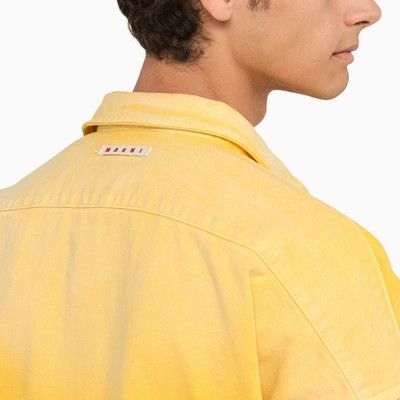 Marni o1w1db10824 Patchwork Shirt in Yellow Size US M / EU 48-50 / 2 - 4 Thumbnail