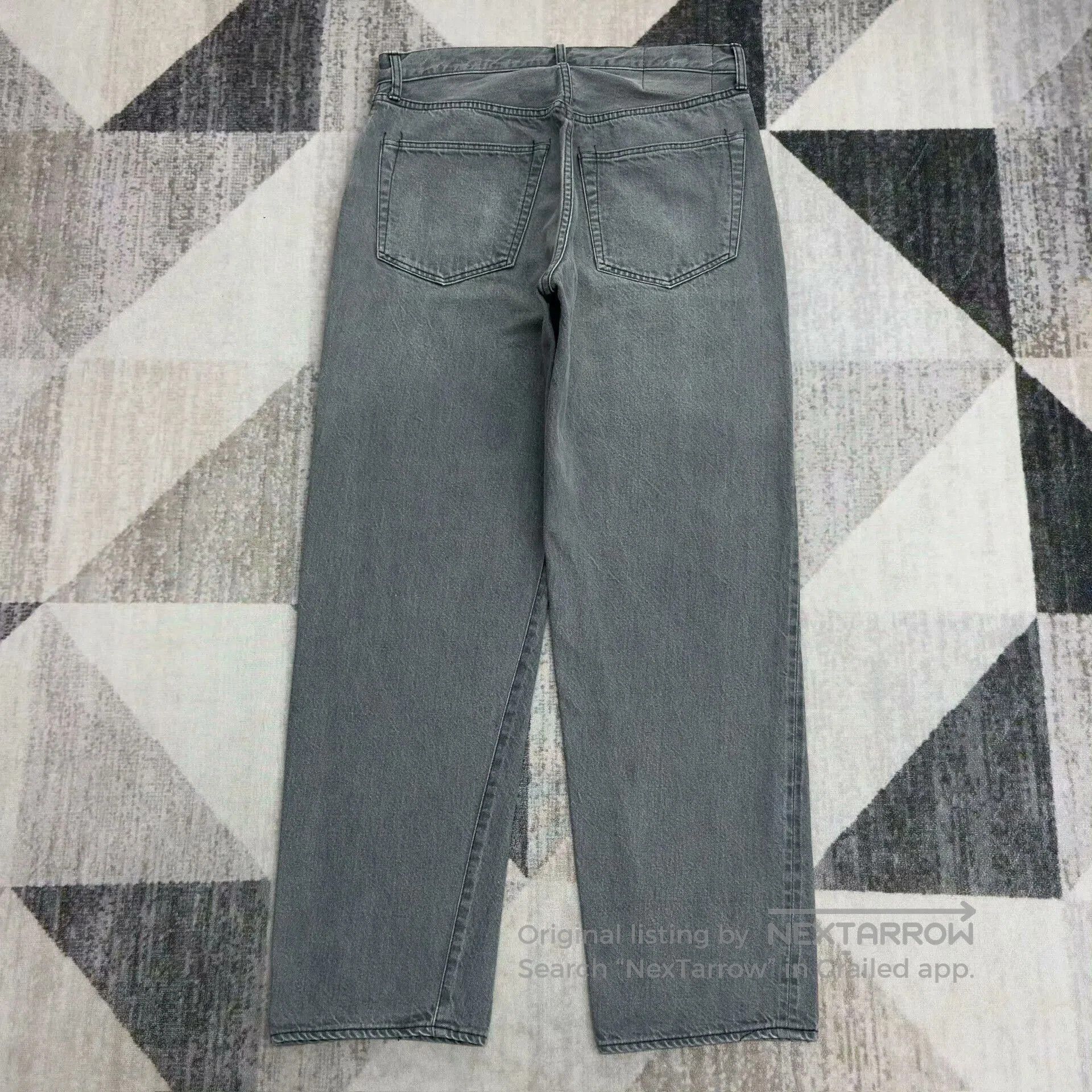 Kaptain Sunshine KAPTAIN SUNSHINE 5P Straight Cut Jeans. Size US 30 / EU 46 - 4 Thumbnail