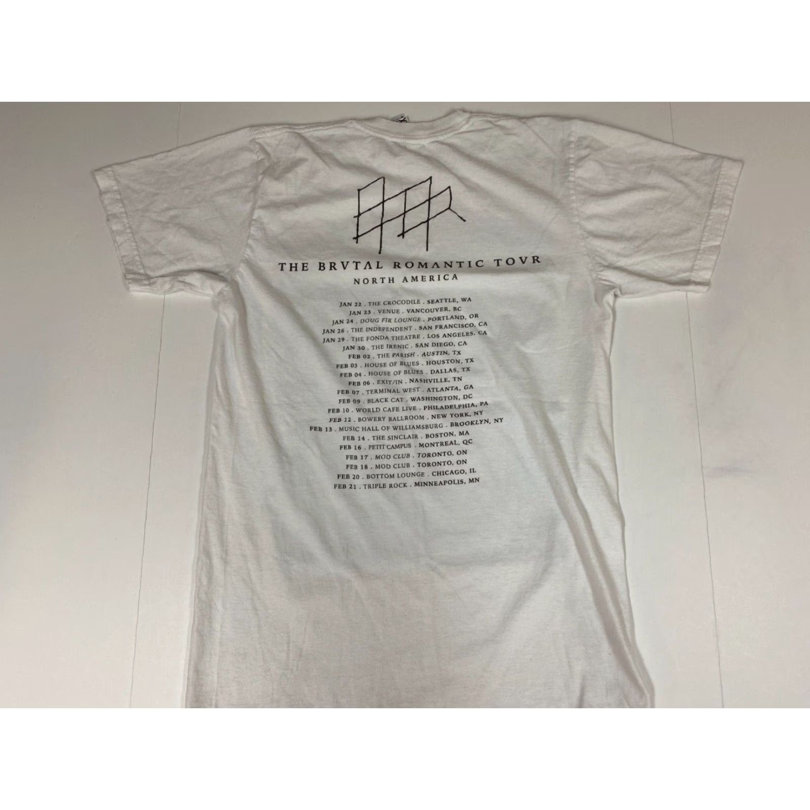 American Apparel American Apparel Mens T Shirt M Brooke Fraser White Crew Neck Short Sleeve Cotton Spandex Solid Logo Beers Classic Vintage No Size US M / EU 48-50 / 2 - 6 Thumbnail