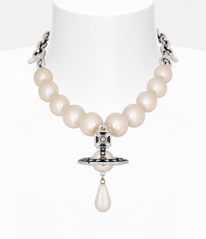 Vivienne Westwood NANA x Vivienne Westwood black pearl necklace Size ONE SIZE - 9 Thumbnail