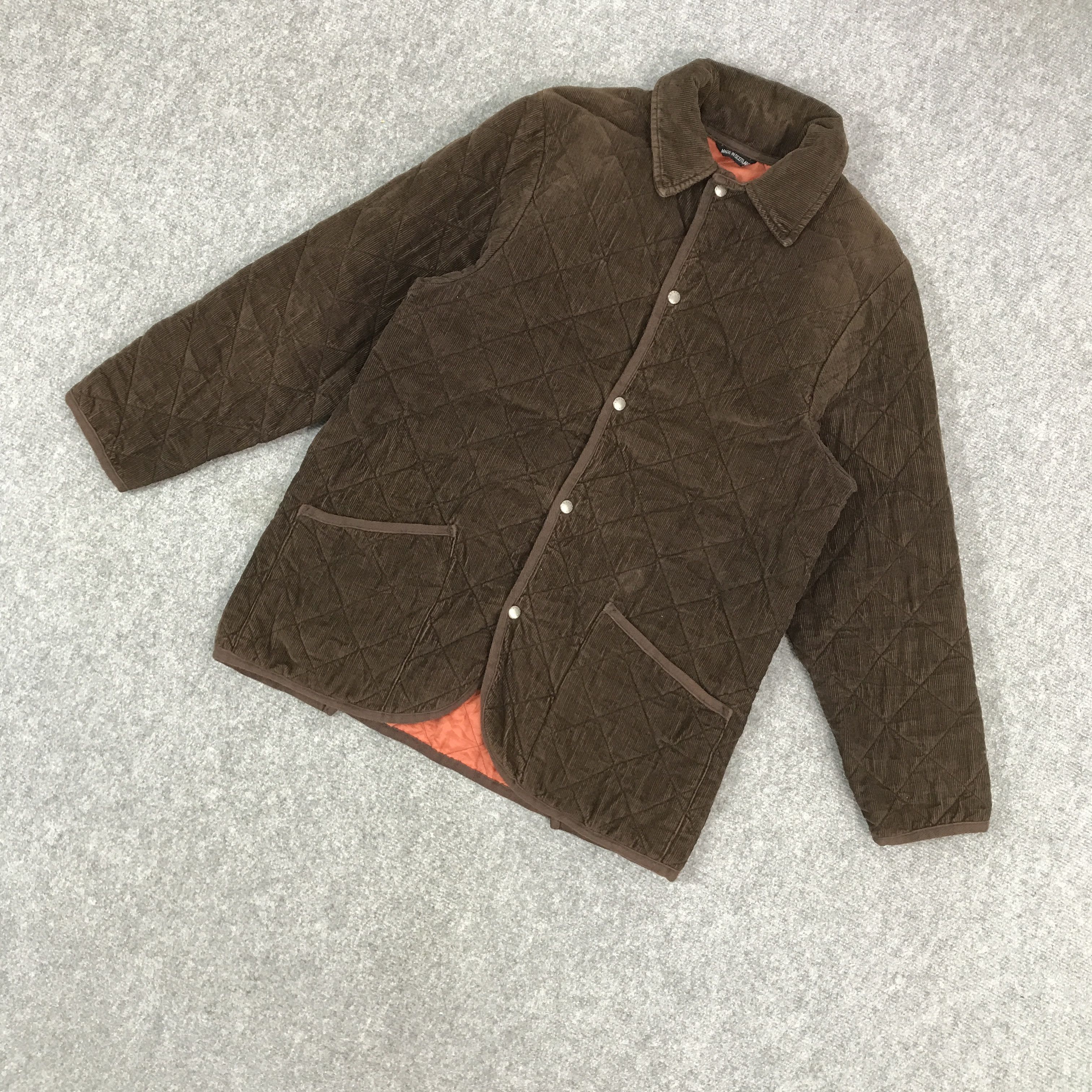 Japanese Brand × Mackintosh MACKINTOSH BROWN SNAP BUTTON JACKET Size US L / EU 52-54 / 3 - 5 Thumbnail
