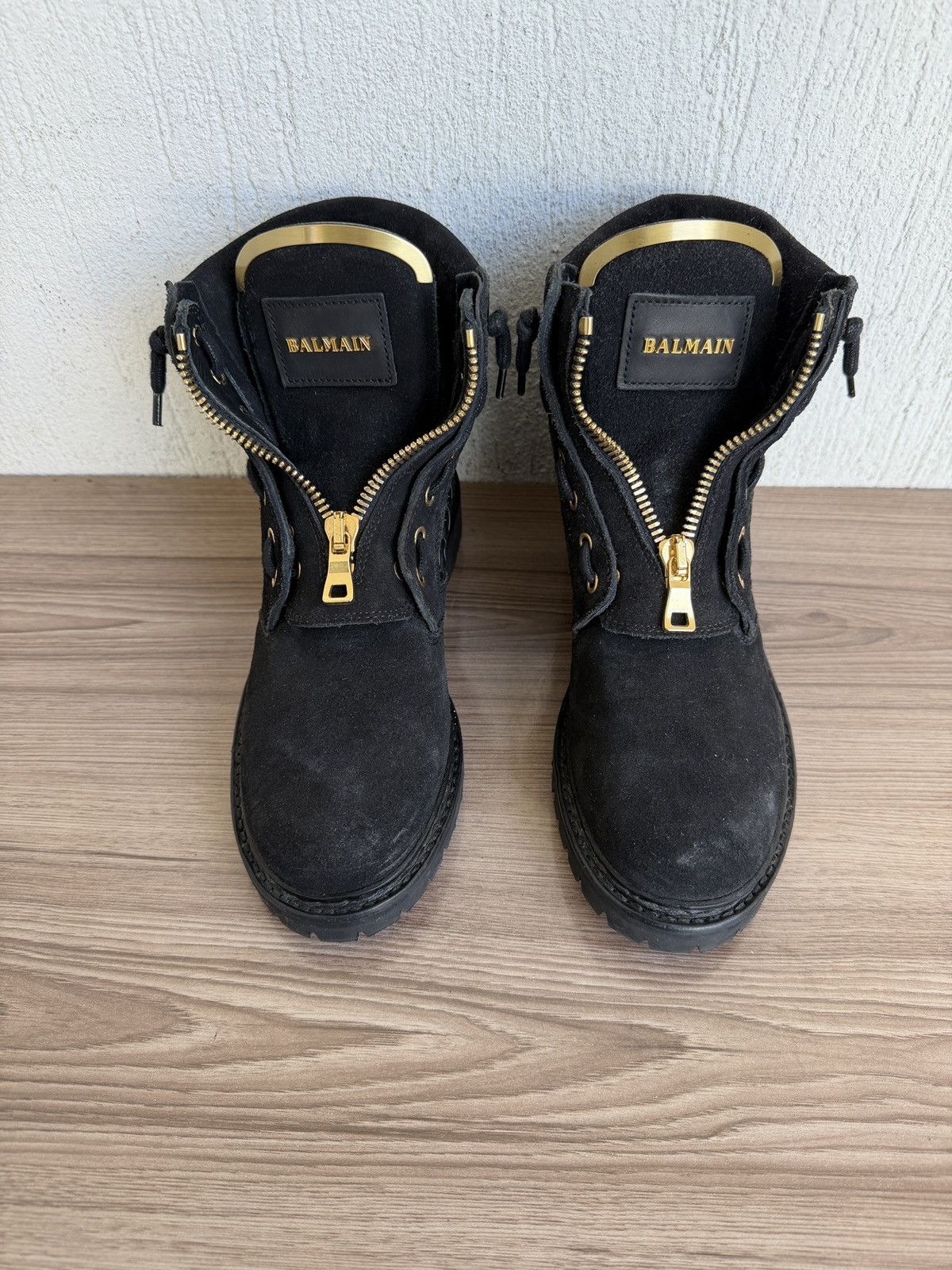 Balmain Suede Ranger boots Size US 6.5 / EU 39-40 - 6 Thumbnail