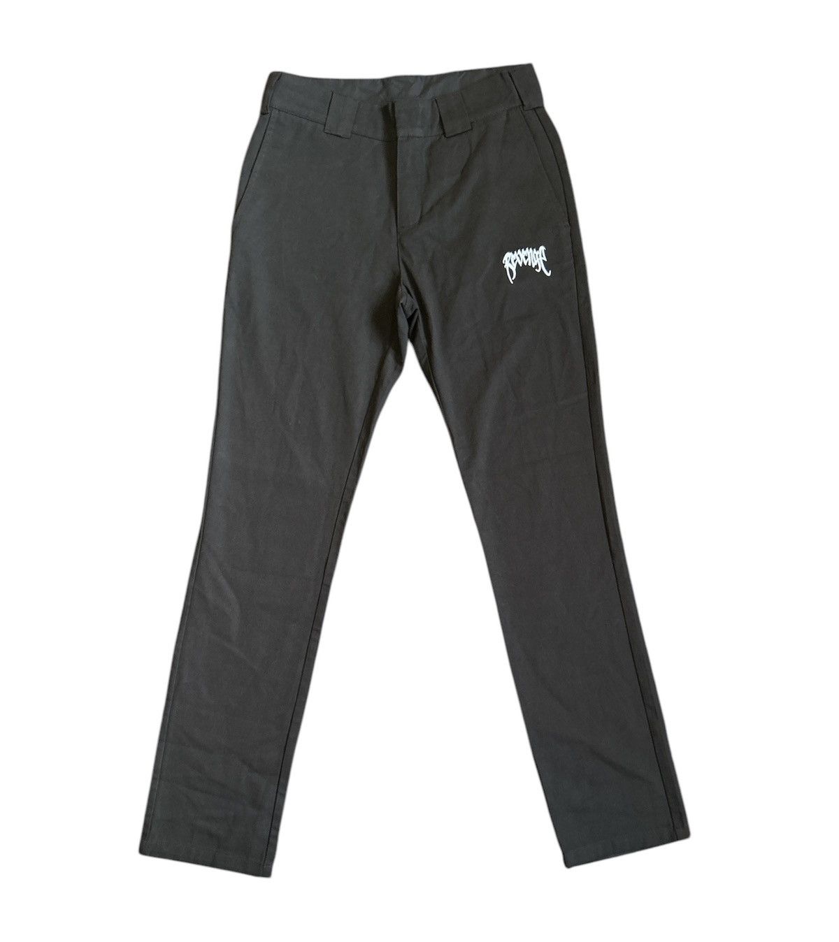 Designer × Revenge Revenge Black Crosshair Work Pants Size: Small Size US 28 / EU 44 - 2 Thumbnail