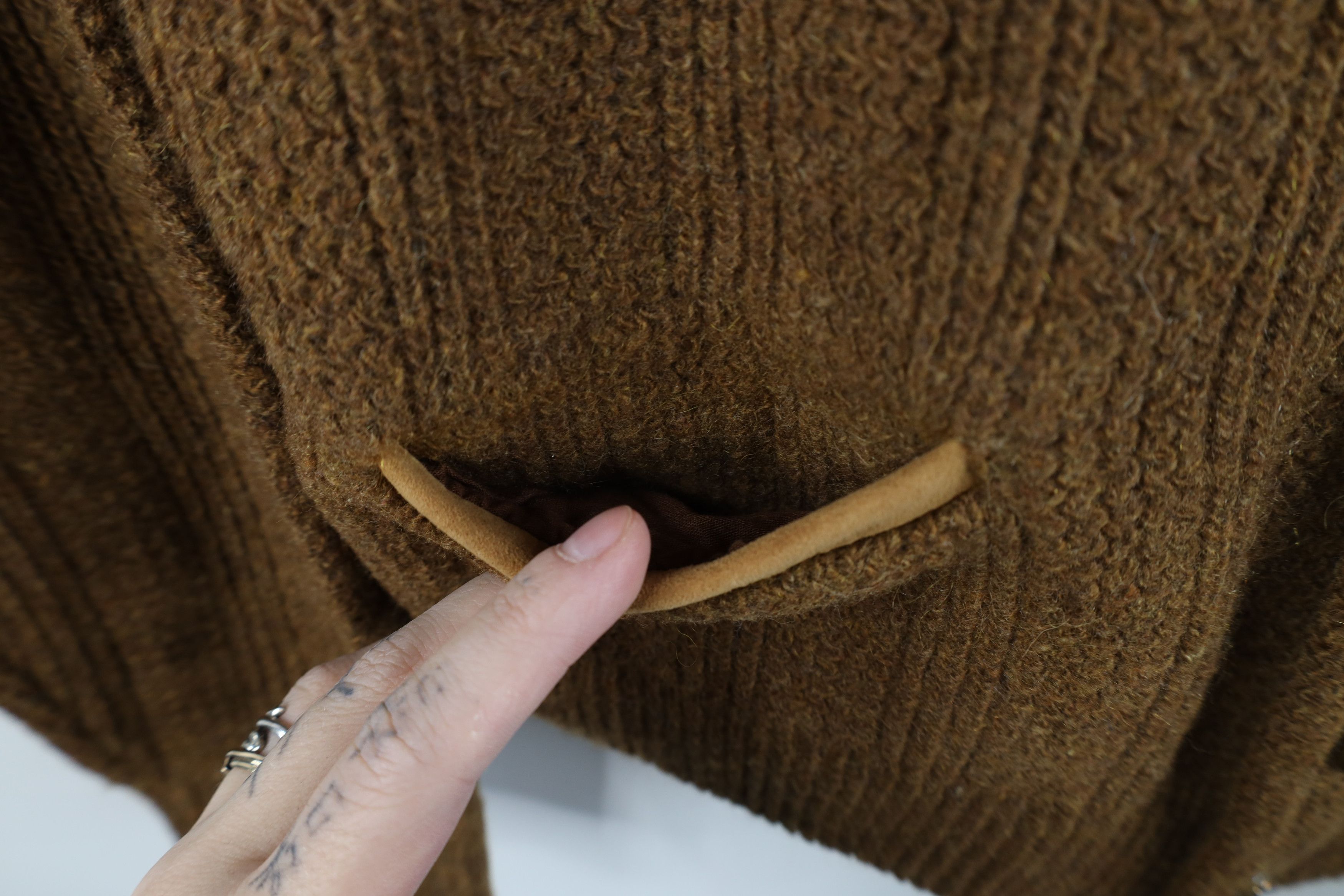 Vintage Vintage 50s Streetwear Mohair Blend Cardigan Sweater USA Size US M / EU 48-50 / 2 - 4 Thumbnail