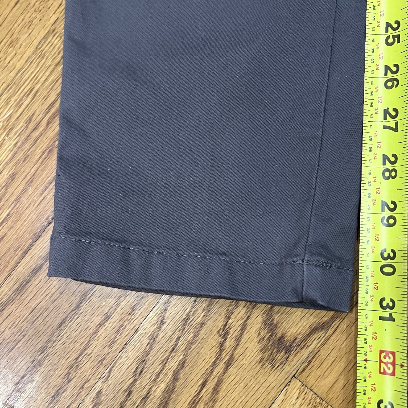 Vintage Perk Slim Fit + Stretch 33x32 Grey Pants Chinos Size US 33 - 7 Thumbnail