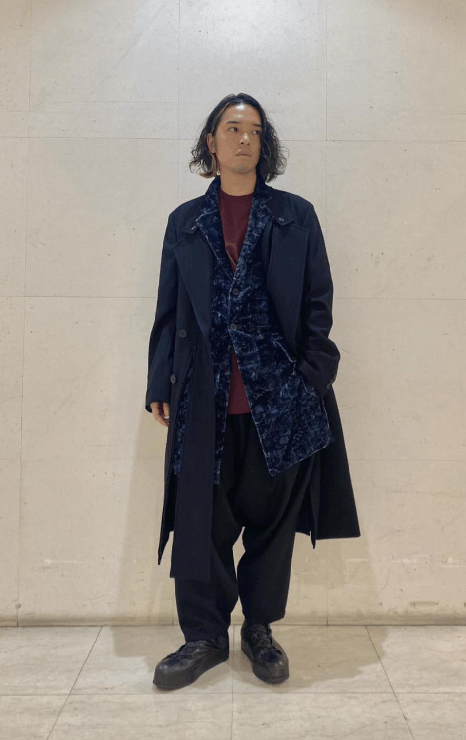 Yohji Yamamoto Yohji Yamamoto Pour Homme CENTER F Double Breasted LONG JKT Size US S / EU 44-46 / 1 - 12 Thumbnail