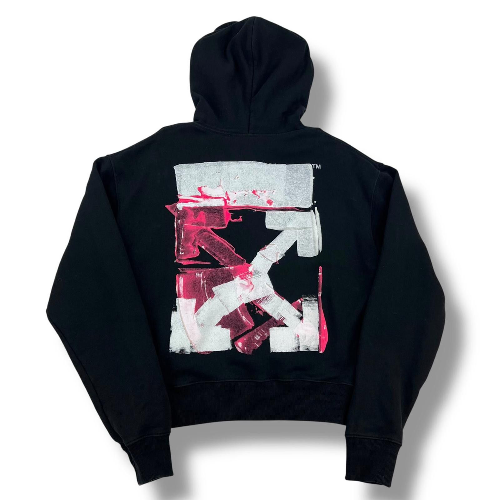 Off-White Off-White Acrylic Arrows Black Hoodie Size US XS / EU 42 / 0 - 2 Thumbnail