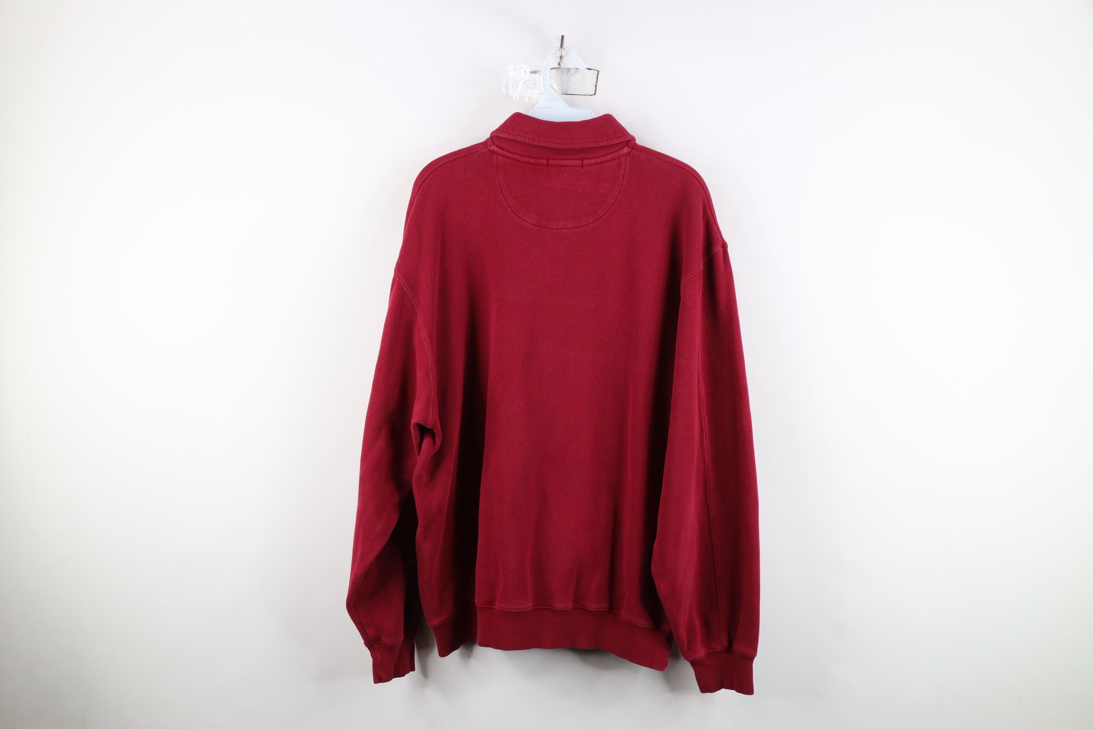 Vintage Vintage 90s Streetwear Block Heavyweight Pullover Polo Shirt Size US L / EU 52-54 / 3 - 12 Thumbnail