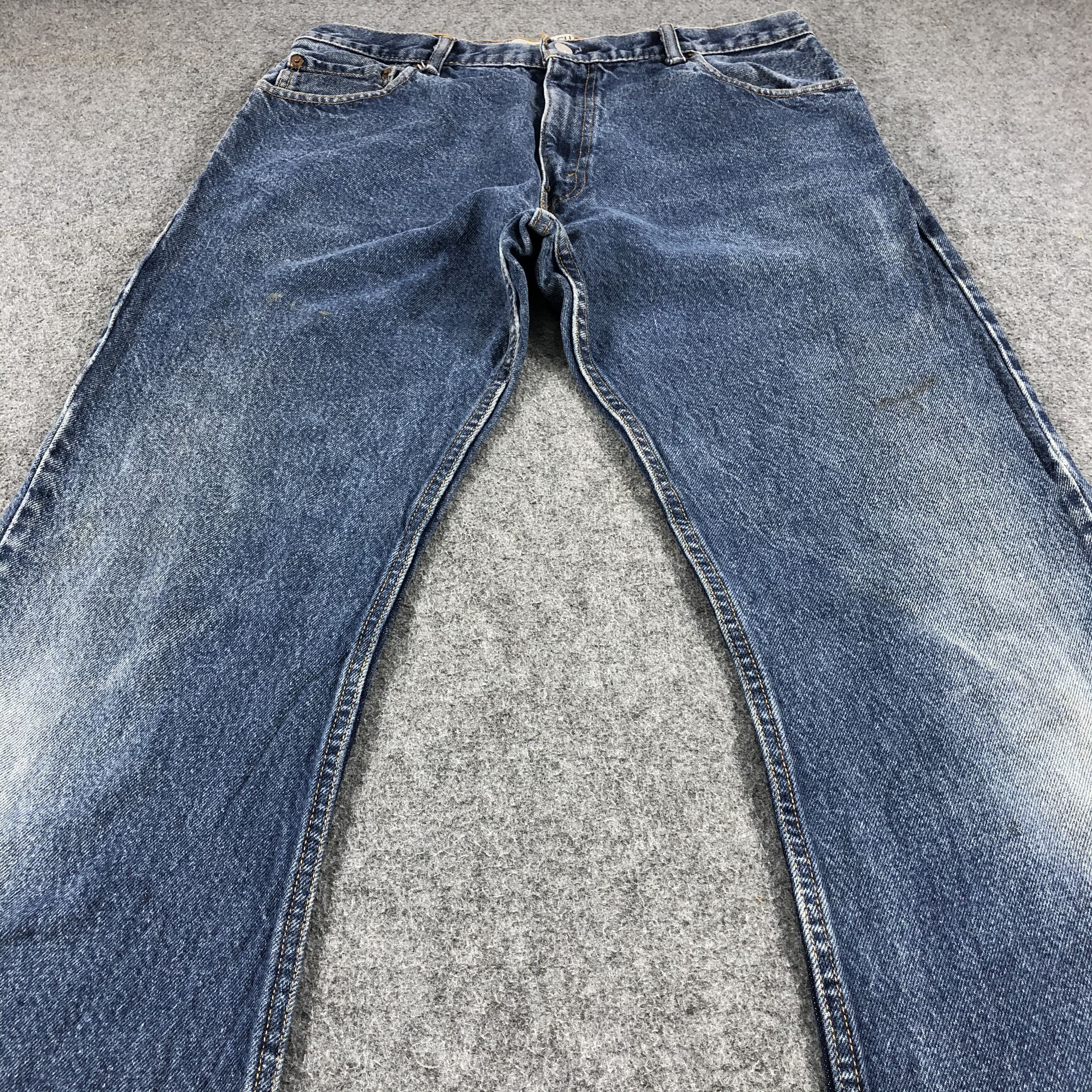 Levi's Faded Blue Vintage Levis 517 Jeans Flared Denim-J1006 Size US 34 / EU 50 - 3 Thumbnail