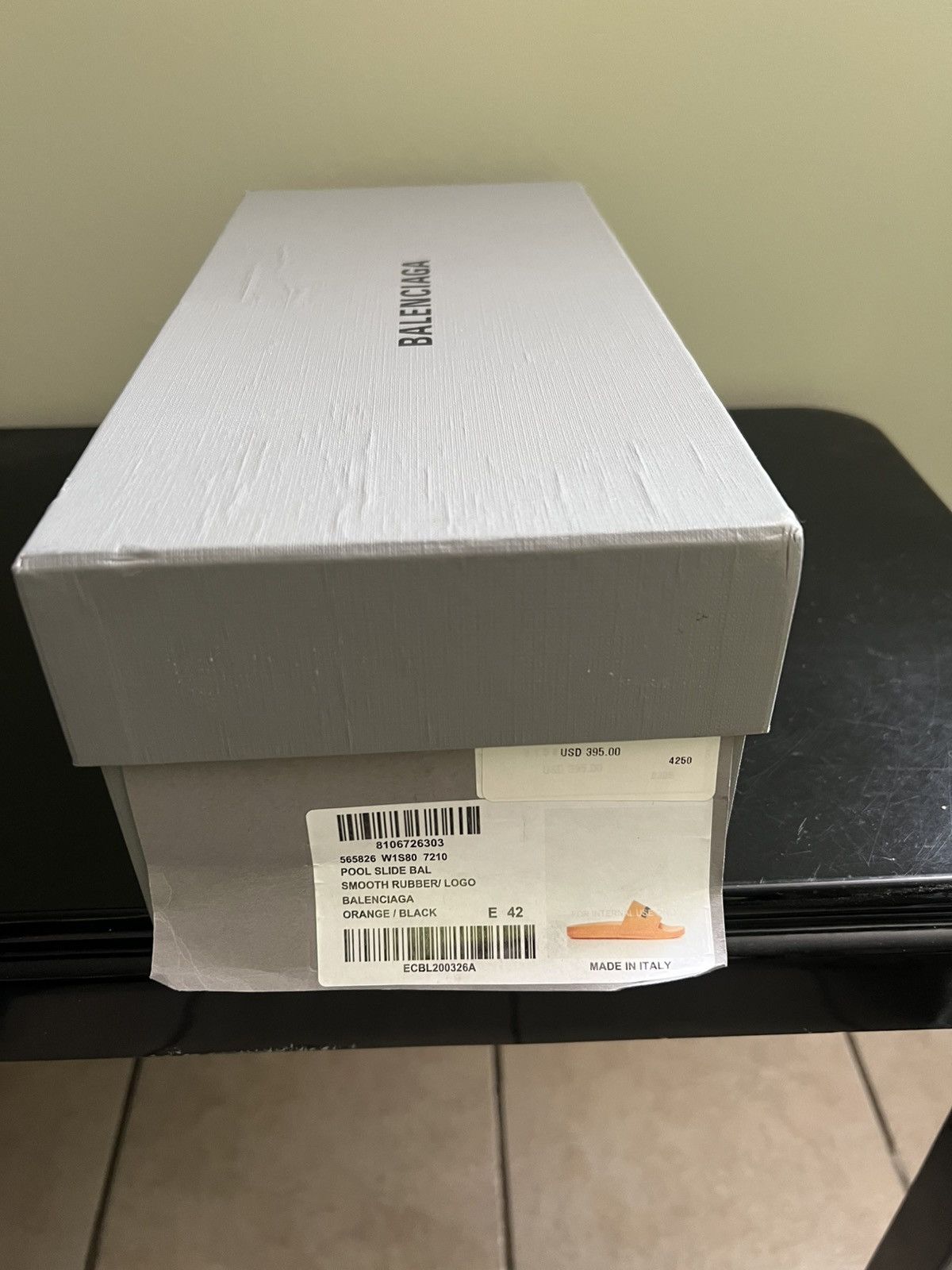 Balenciaga BALENCIAGA Pool Slides [SIZE 9] Size US 9 / EU 42 - 5 Thumbnail