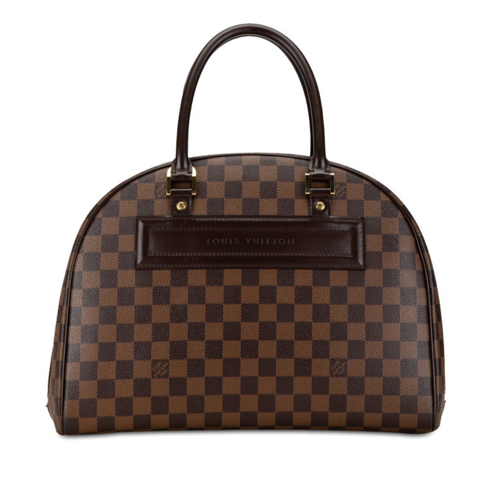 Louis Vuitton Louis Vuitton Damier Nolita Handbag N41455 Brown Leather Women's LOUIS VUITTON Size ONE SIZE - 1 Thumbnail