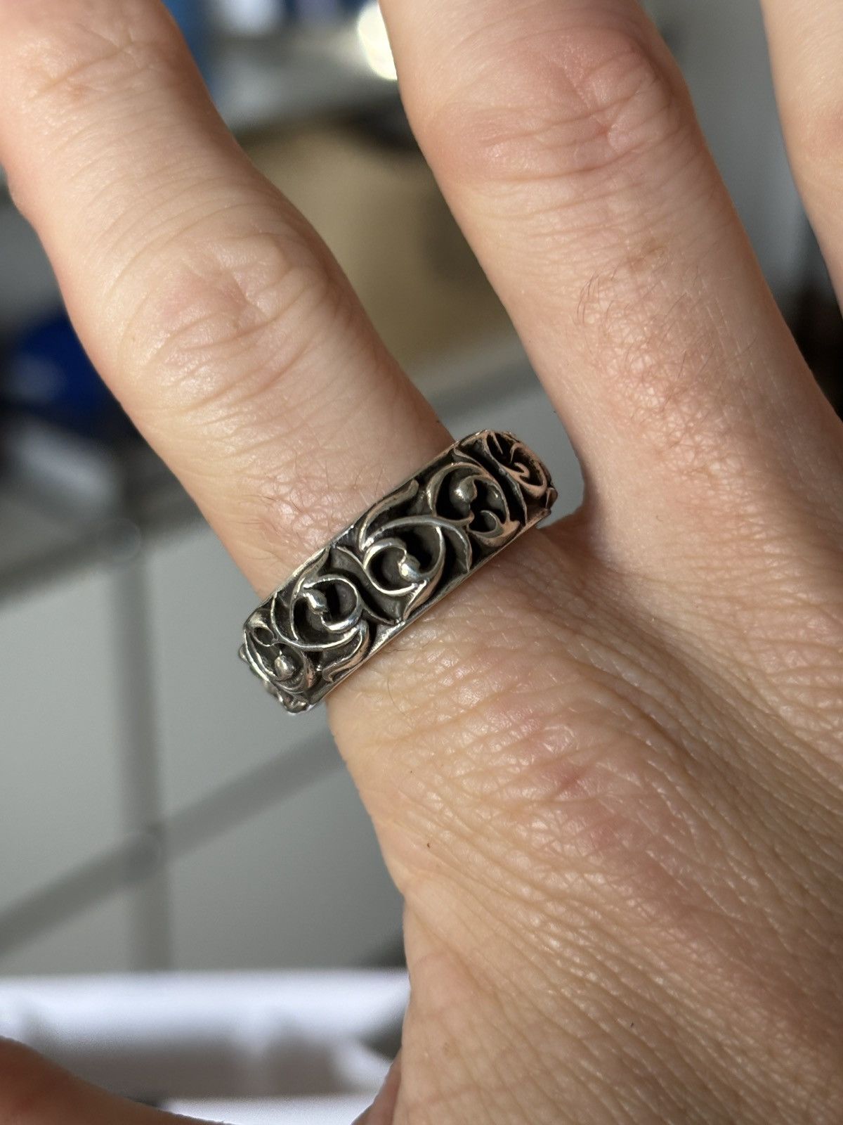 Chrome Hearts ST BARTS ETERNITY VINE RING Size ONE SIZE - 7 Thumbnail