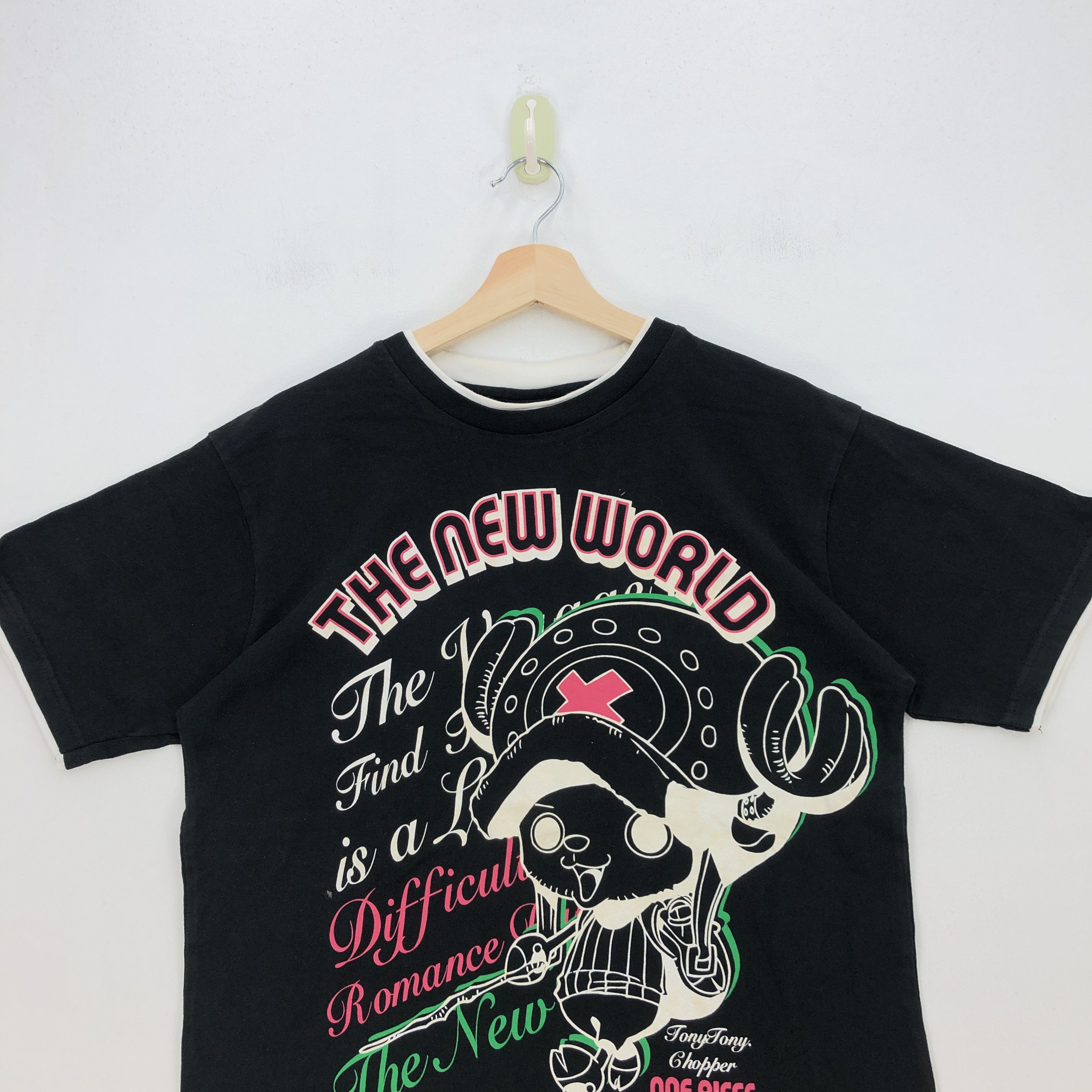 Anime Vintage Tony Chopper T Shirt One Piece Japanese Anime Tees Size US M / EU 48-50 / 2 - 2 Thumbnail