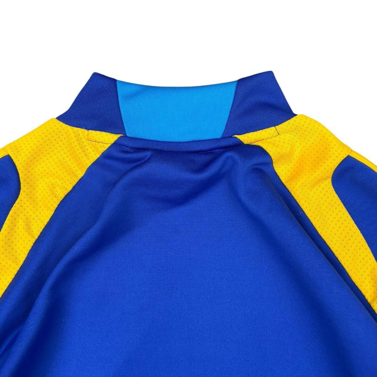 Adidas Adidas Ukraine Soccer Training Mock Neck Jersey Size M Size US M / EU 48-50 / 2 - 8 Thumbnail