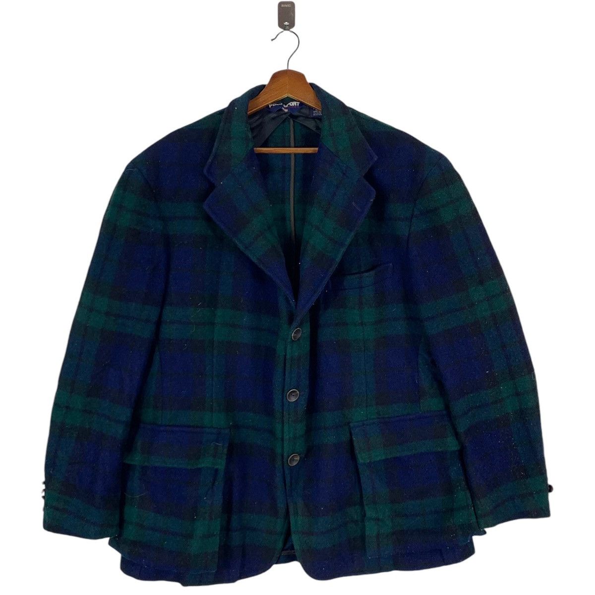 Polo Ralph Lauren × Vintage VINTAGE 90s POLO SPORT RALPH LAUREN TARTAN JACKET Size US L / EU 52-54 / 3 - 1 Thumbnail