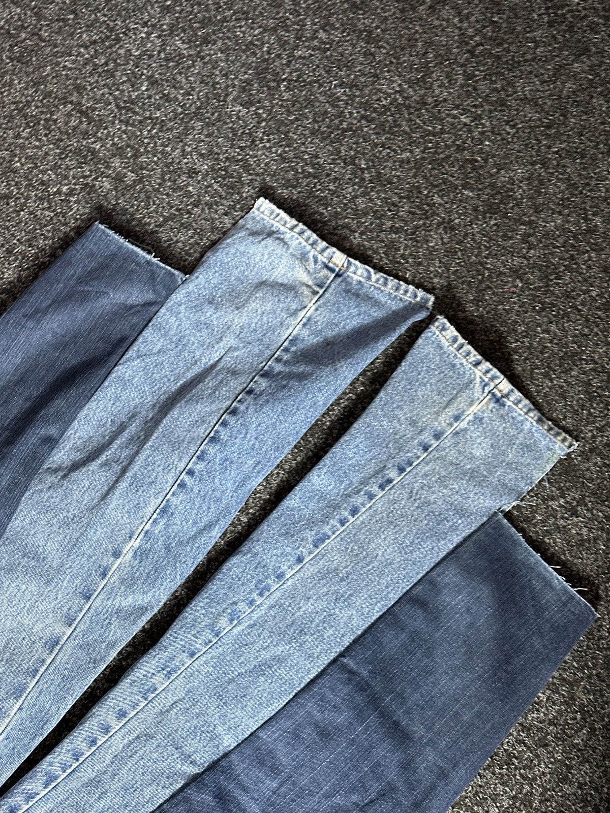 If Six Was Nine × Levi's 🚨GRAIL CUSTOM DENIM JEANS 2in1 ULTRA BAGGY Y2K JAPANESE STYL Size US 32 / EU 48 - 11 Thumbnail