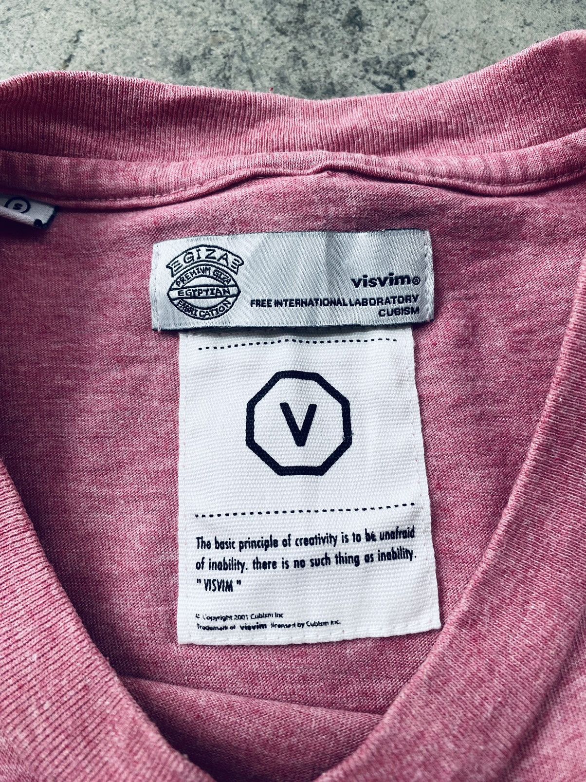 Visvim Vintage 2001 Visvim Pocket Tees Size US S / EU 44-46 / 1 - 3 Thumbnail