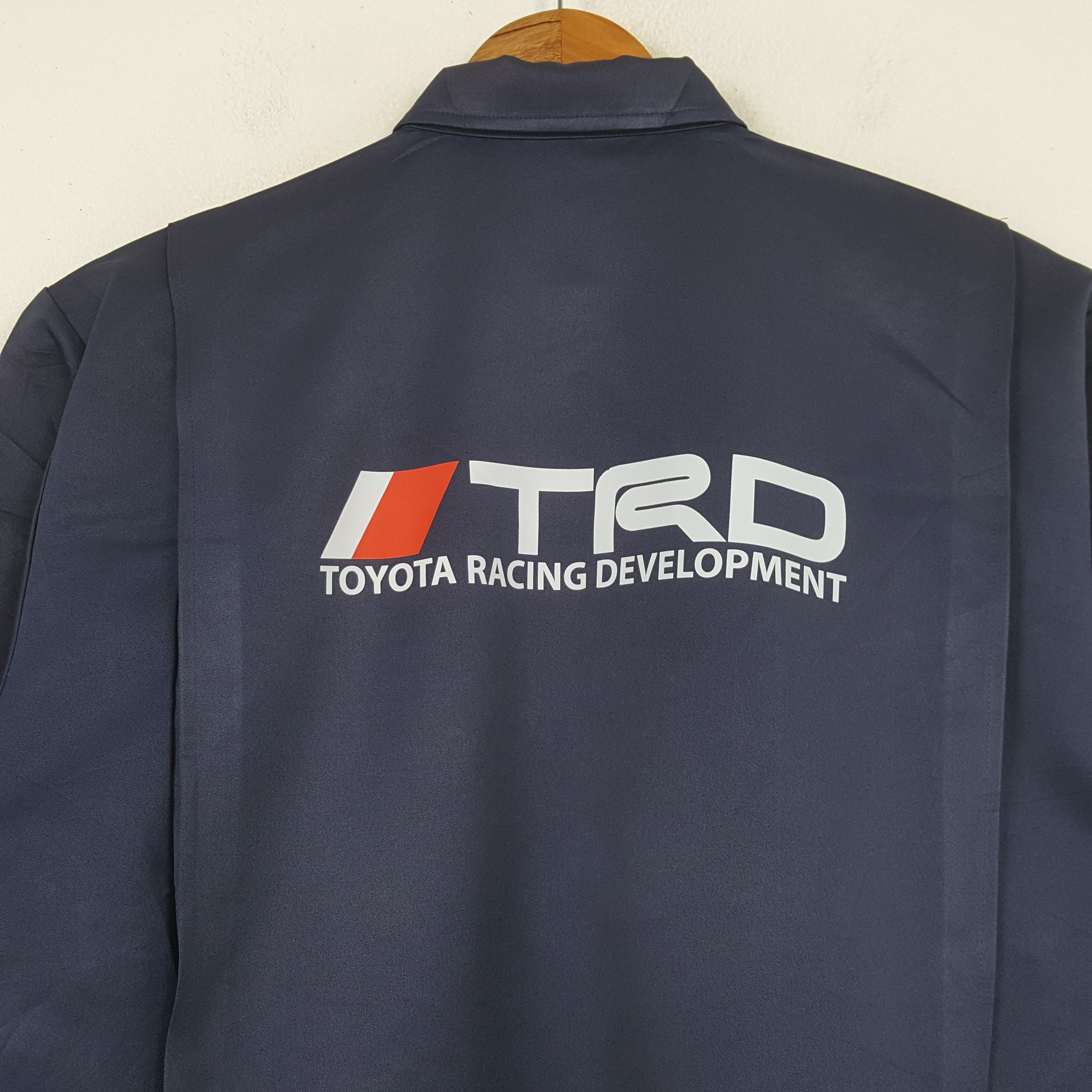 Japanese Brand × Vintage Vintage TRD TOYOTA Japanese Racing Team Custom Jacket C293N4 Size US L / EU 52-54 / 3 - 2 Thumbnail