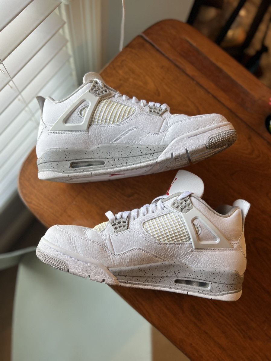 Jordan Brand × Nike Jordan 4 White Oreo Sz 10.5 w Box Size US 10.5 / EU 43-44 - 2 Thumbnail