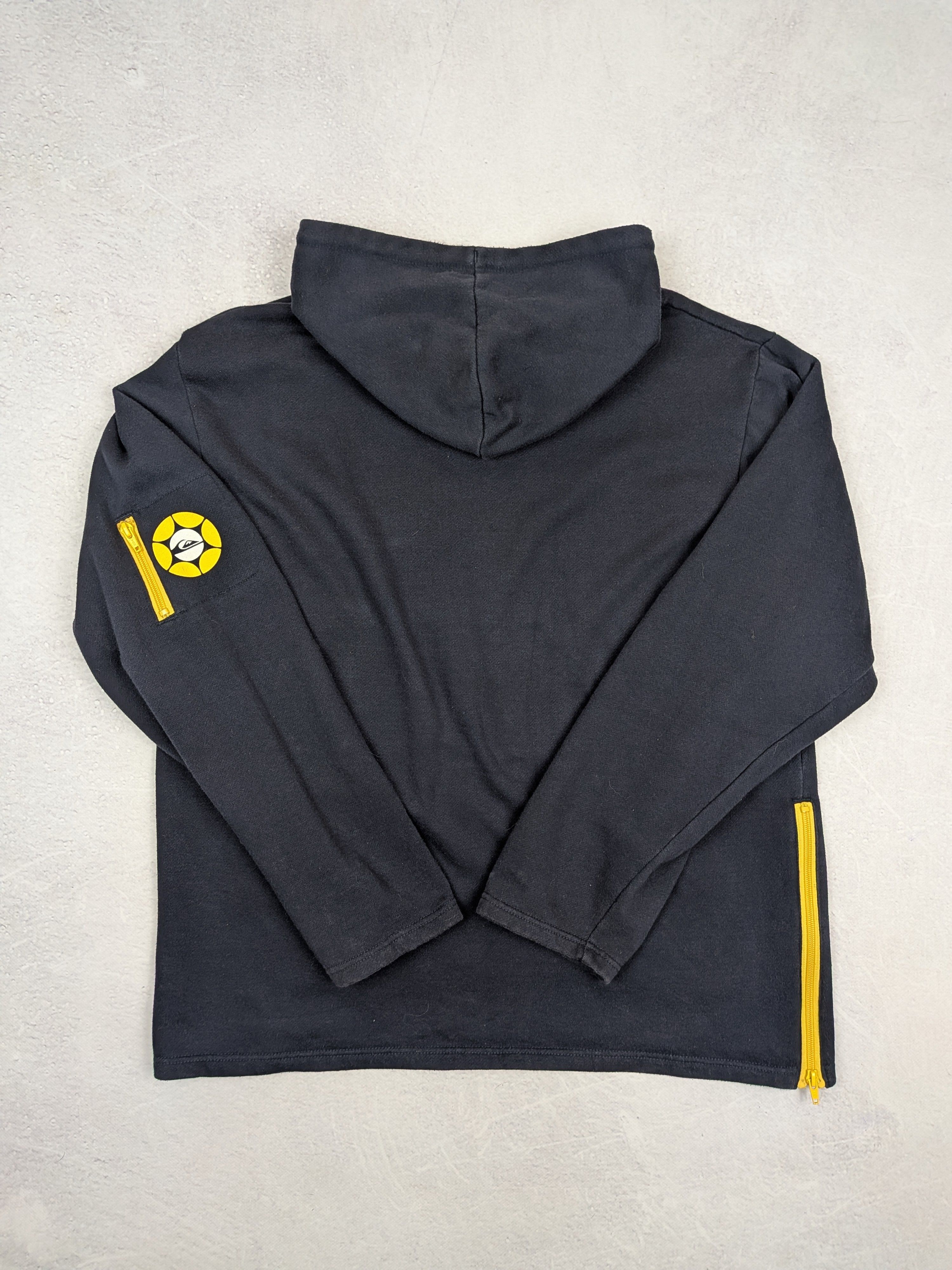 Quiksilver Quiksilver Vintage Y2K Japan Style Mesh Hoodie Size M/L Size US M / EU 48-50 / 2 - 2 Thumbnail