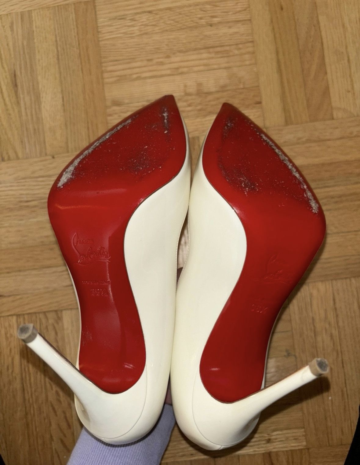 Christian Louboutin Authentic Christian Louboutin Hot Chick pumps 36.5 100mm Size US 6.5 / IT 36.5 - 2 Thumbnail