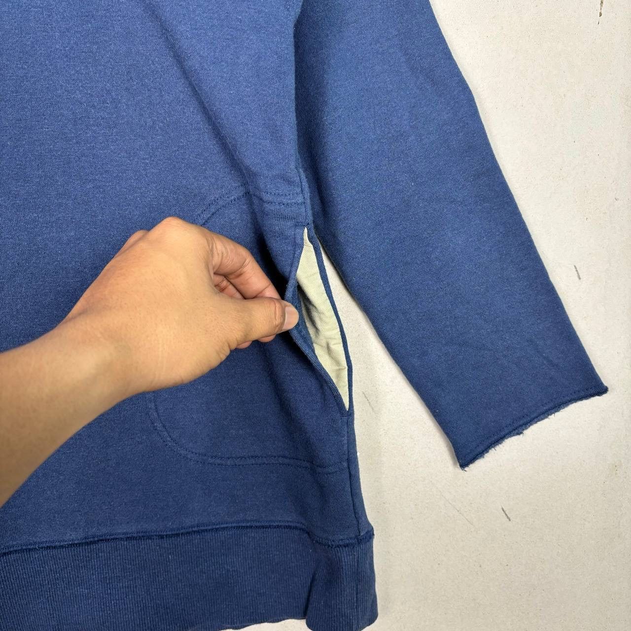 Margaret Howell MHL Margaret Howell Blue Crewneck Jumper Sweatshirt Size US M / EU 48-50 / 2 - 7 Thumbnail