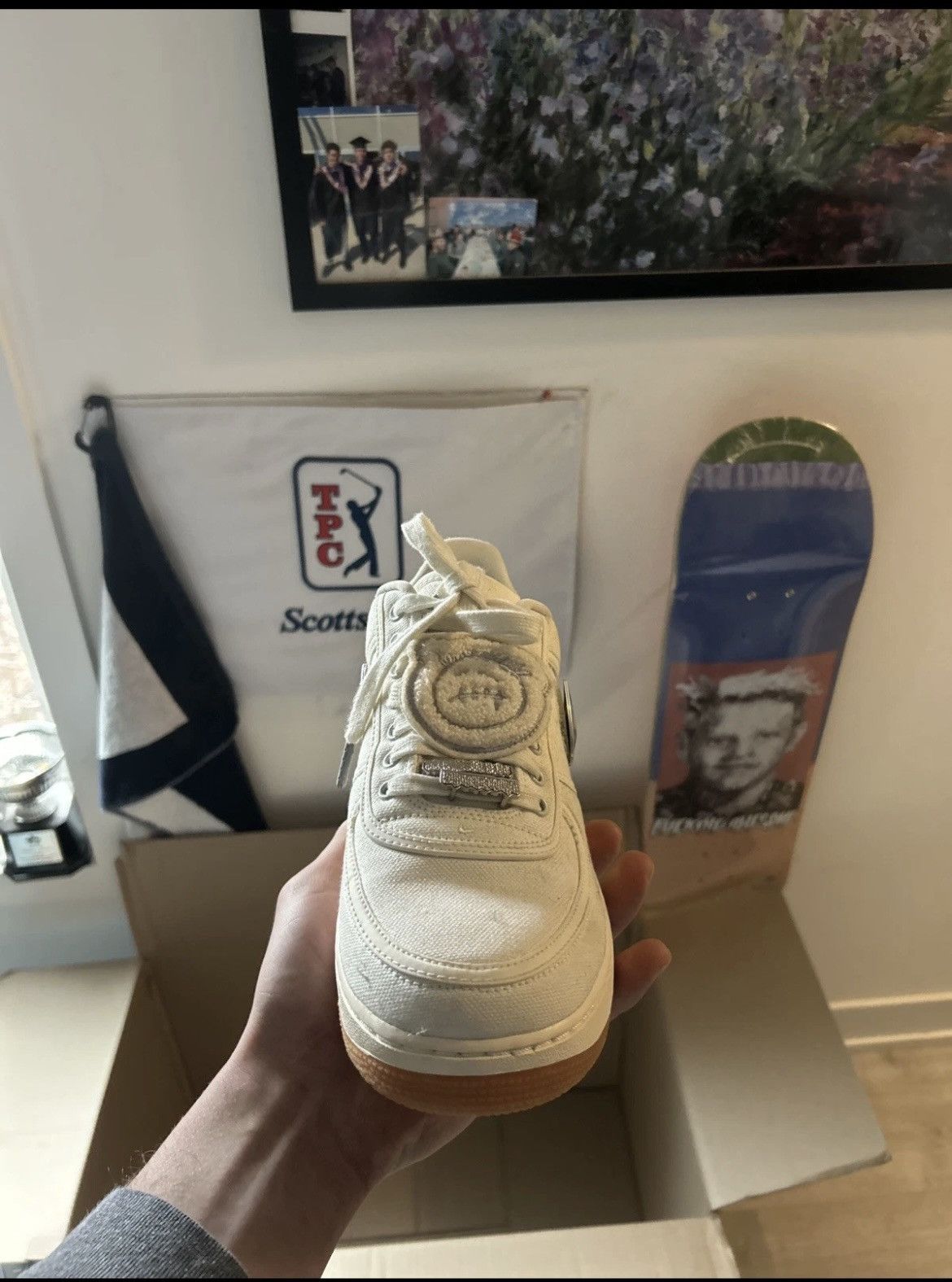 Nike × Travis Scott Nike x travis scott AF1 sail Size US 10 / EU 43 - 9 Thumbnail