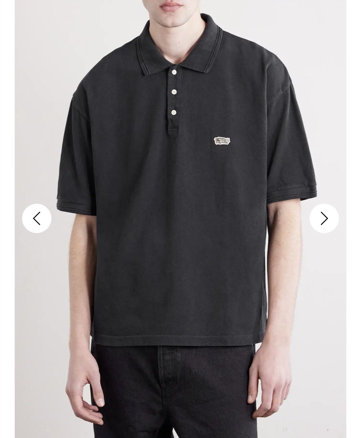 Visvim Visvim 23ss jumbo weller Polo size 3 black Size US L / EU 52-54 / 3 - 2 Thumbnail