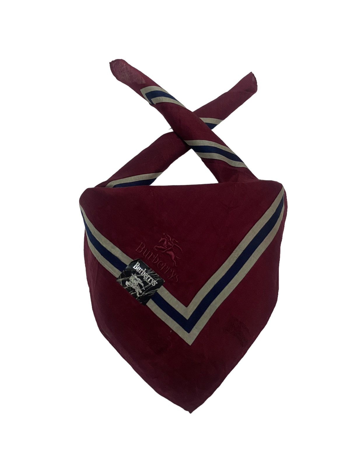 Burberry × Vintage Vintage Burberry Handkerchief Size ONE SIZE - 5 Thumbnail