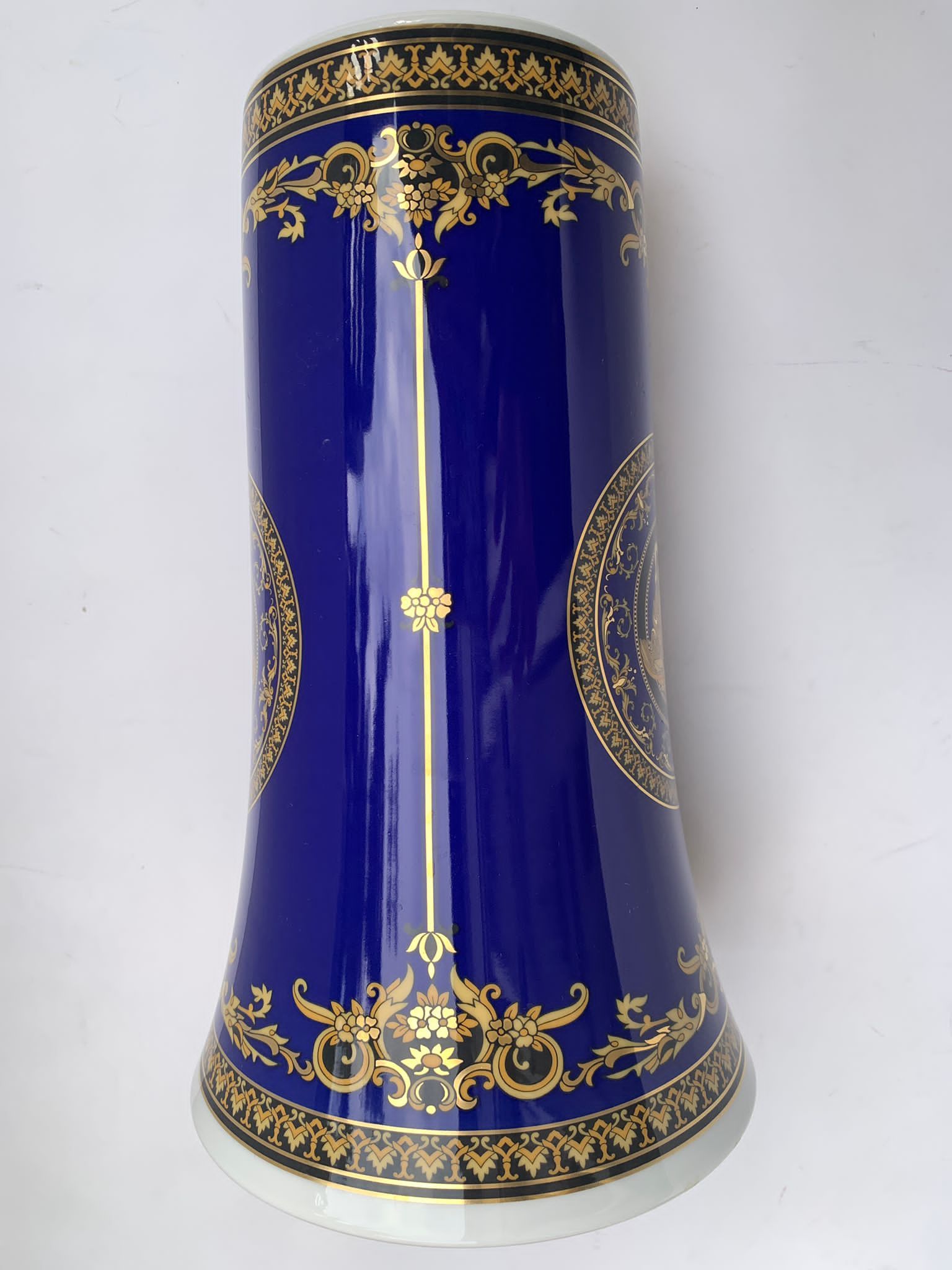 Versace Versace Medusa Blue Large Vase 10 1/4" Rosenthal Germany Size ONE SIZE - 11 Thumbnail