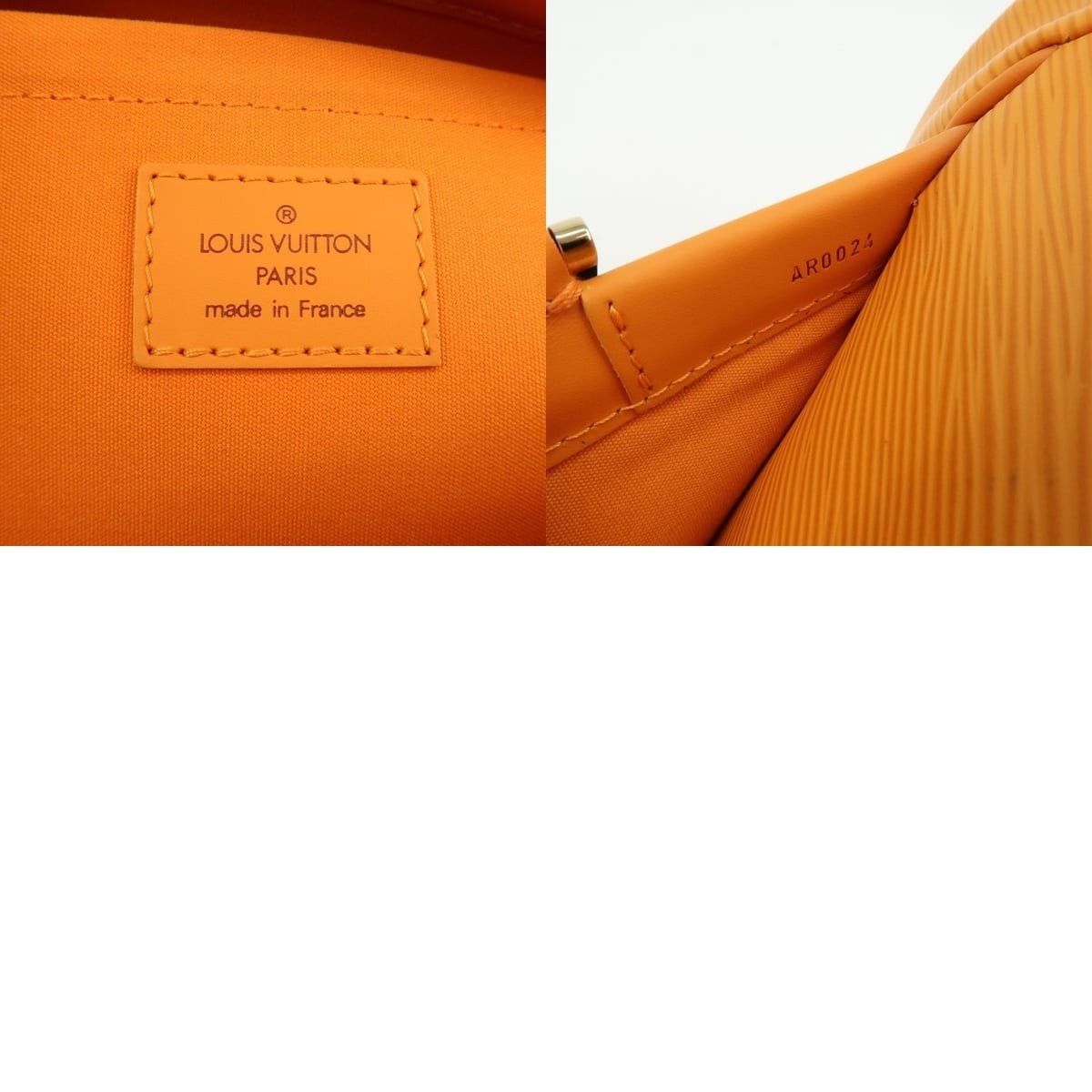 Louis Vuitton Louis Vuitton Epi Danura MM Shoulder Bag Orange Size ONE SIZE - 8 Thumbnail