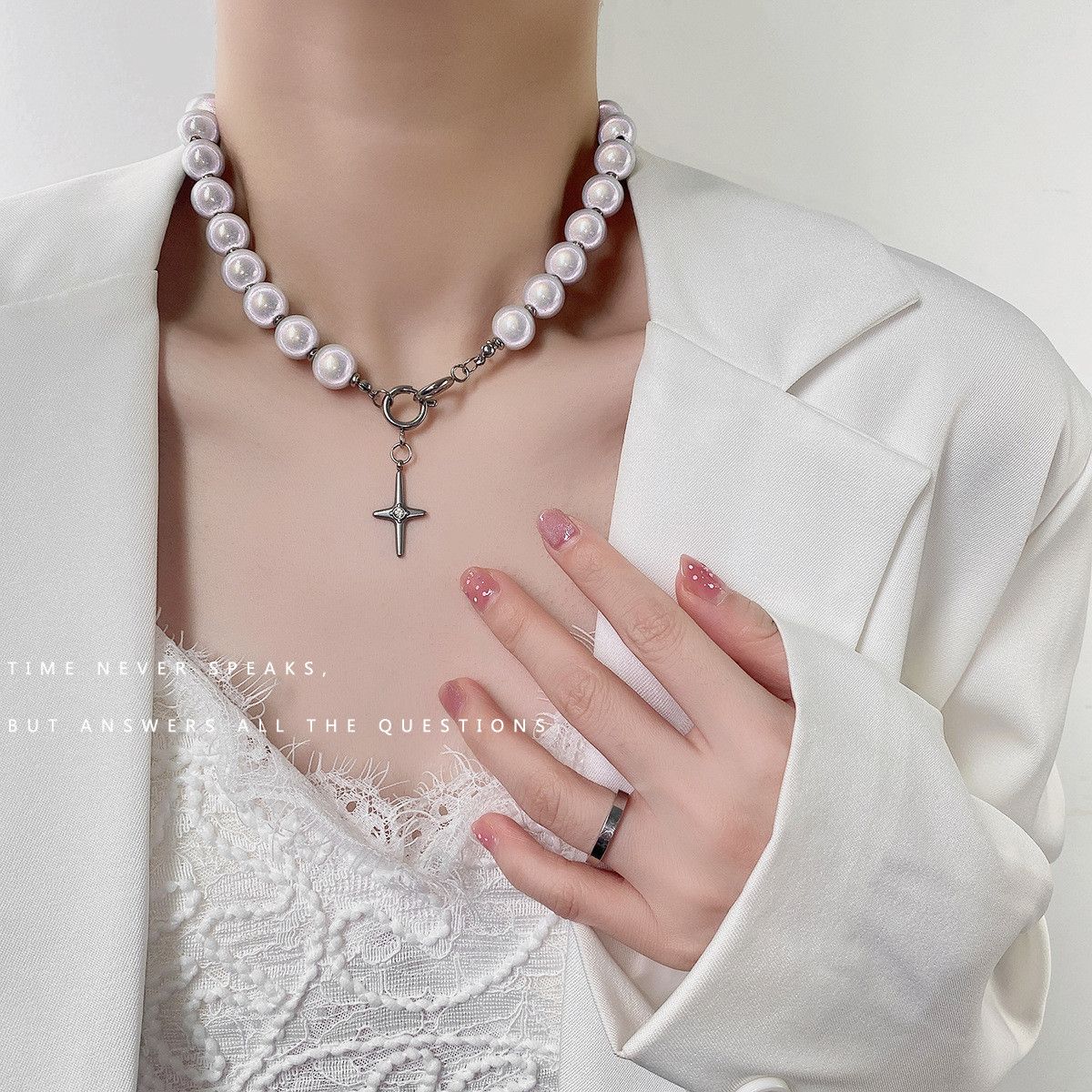 Other Cross Hip-hop STEAL! Y2K Chains Necklace Chain Size ONE SIZE - 3 Thumbnail