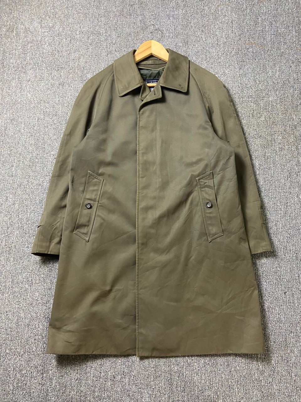 Burberry Prorsum Burberry Prorsum Nova Check Trench Coat (180) Size US XXS / EU 40 - 1 Thumbnail