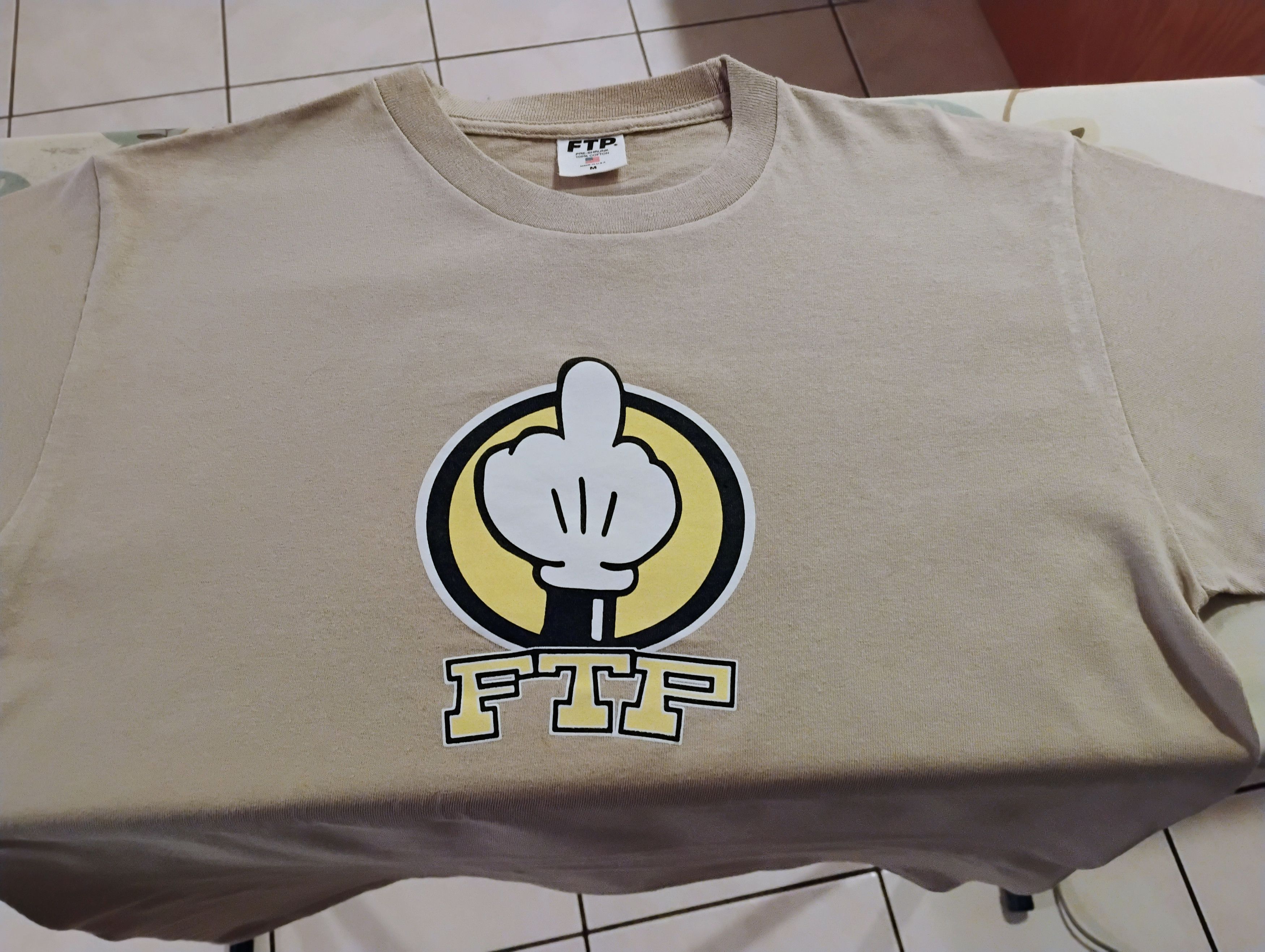 Fuck The Population Middle Finger Tee Size US M / EU 48-50 / 2 - 2 Thumbnail