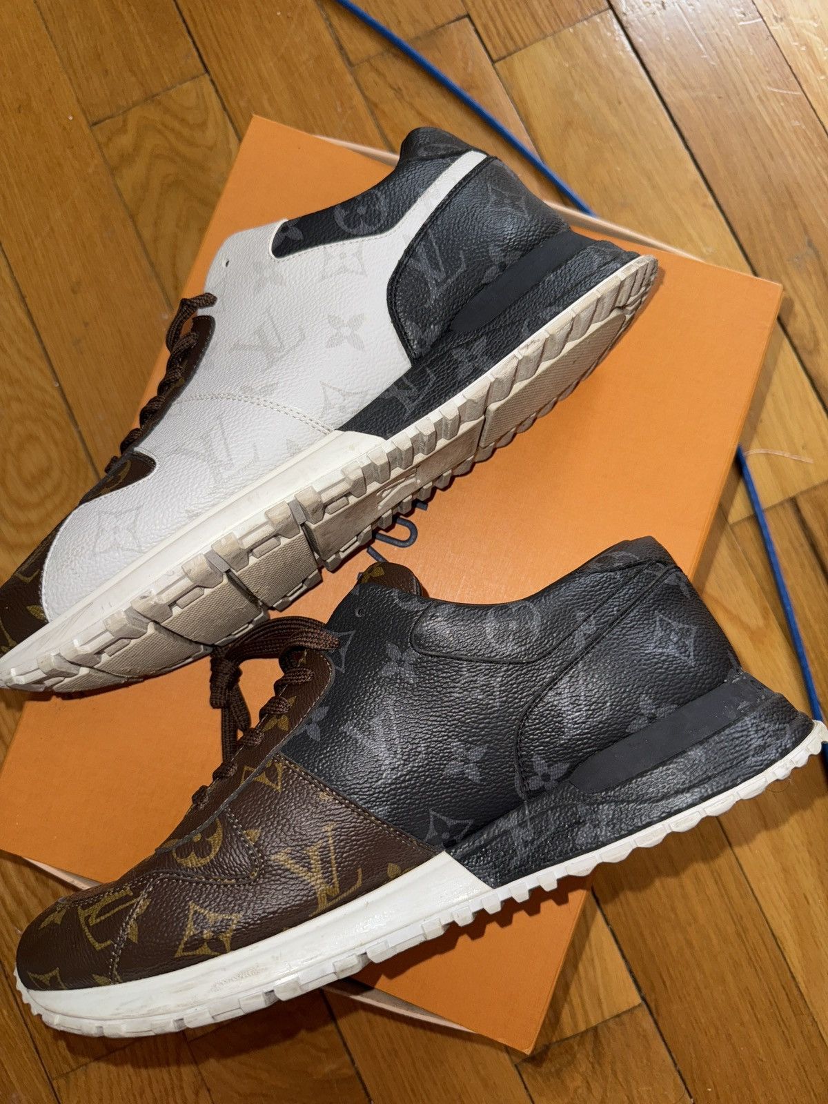 Louis Vuitton LV run away sneaker ‘tri-color’ Size US 7.5 / EU 40-41 - 4 Thumbnail